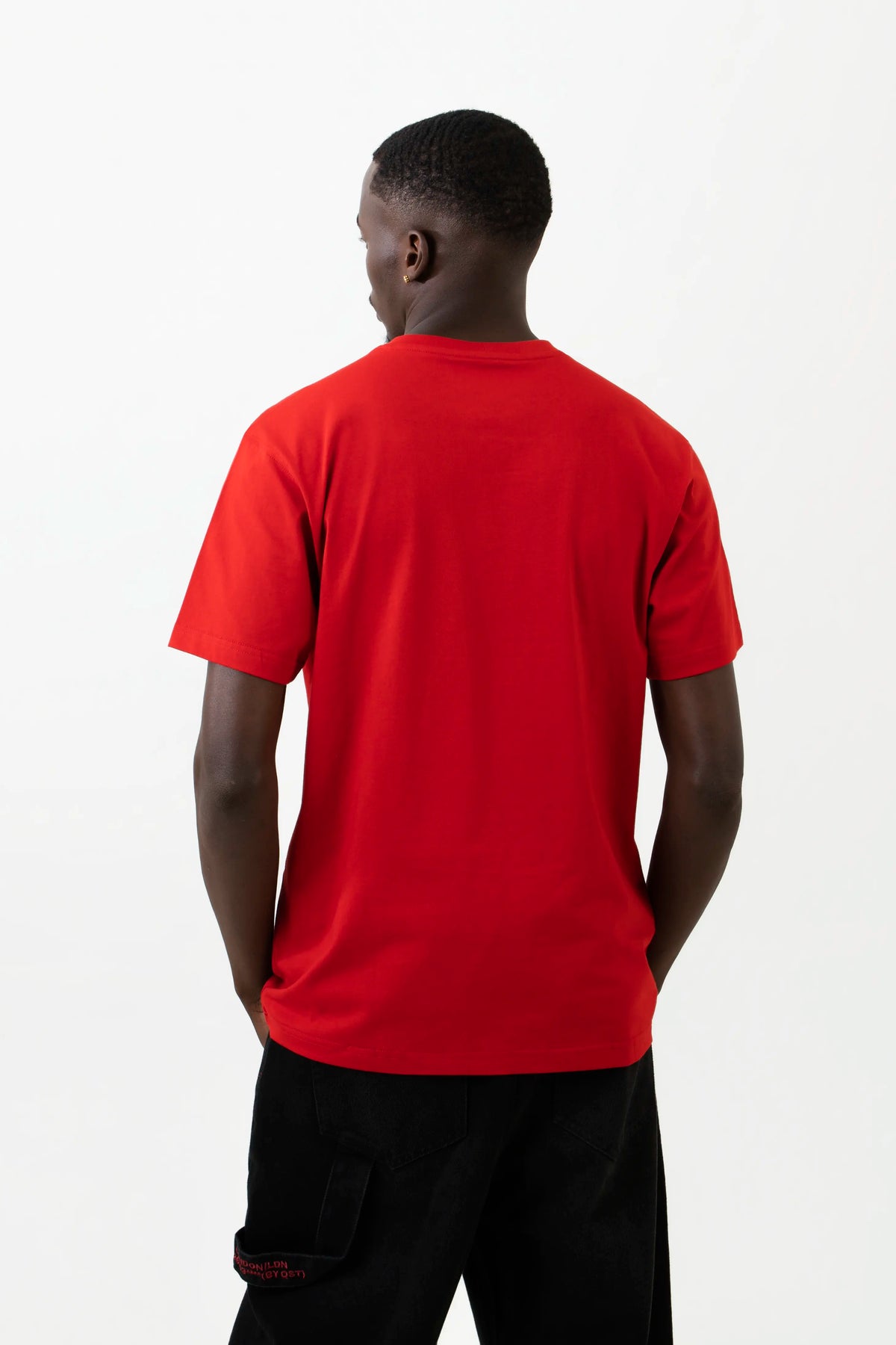 CAMISETA MANGA CORTA COLOR ROJO
