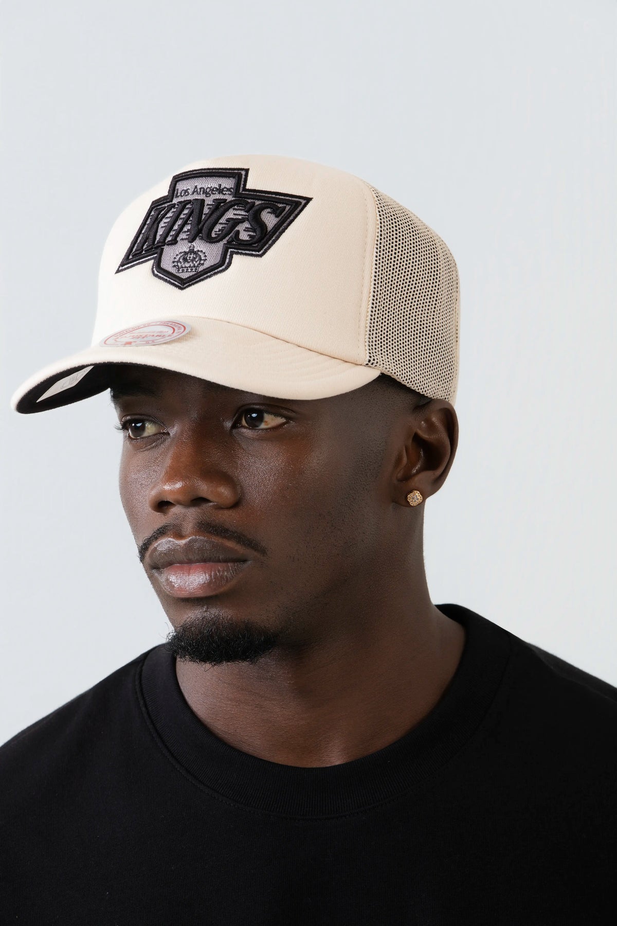GORRA BEISBOLERA COLOR IVORY