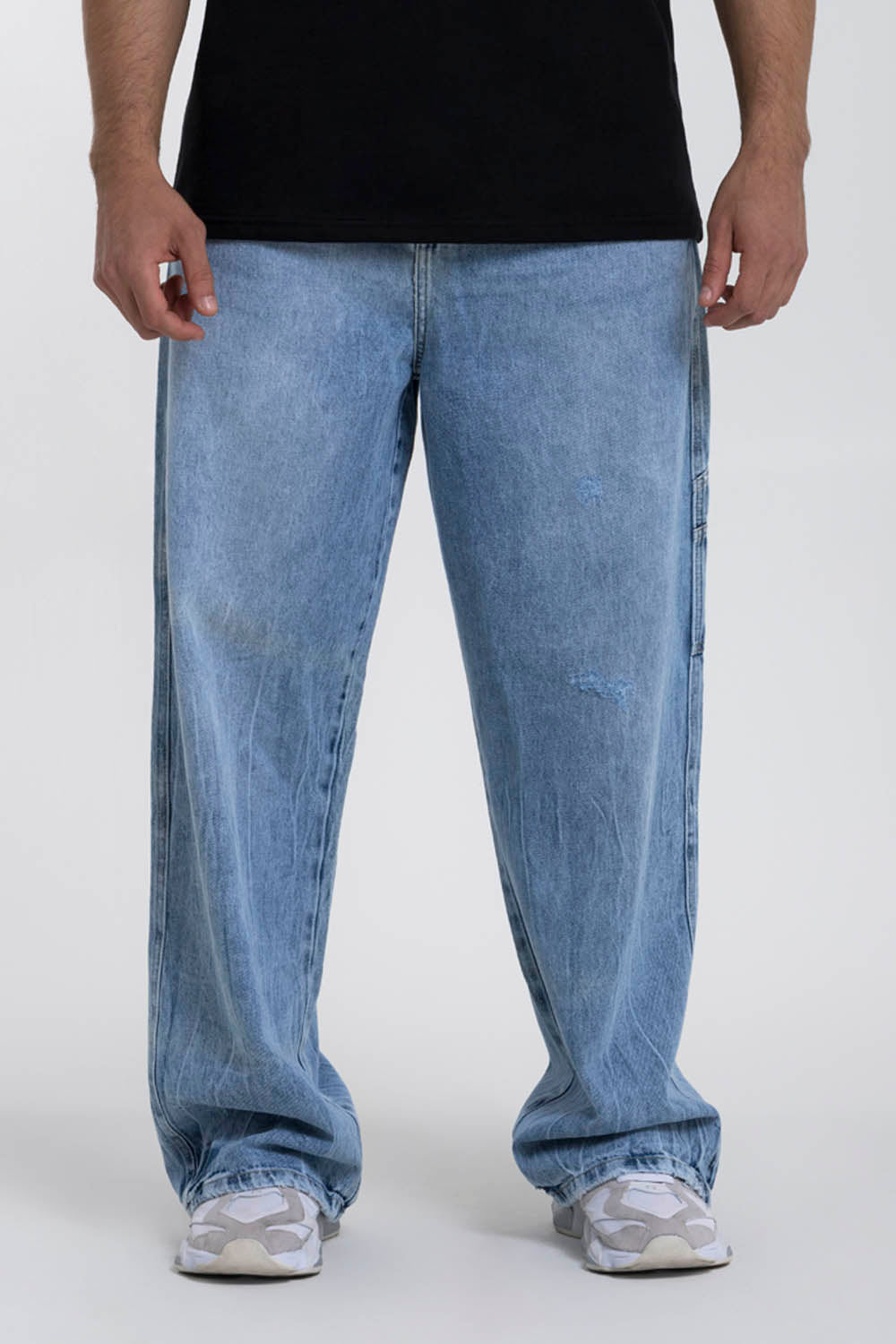 JEAN 5 BOLSILLOS COLOR AZUL MEDIO - QST