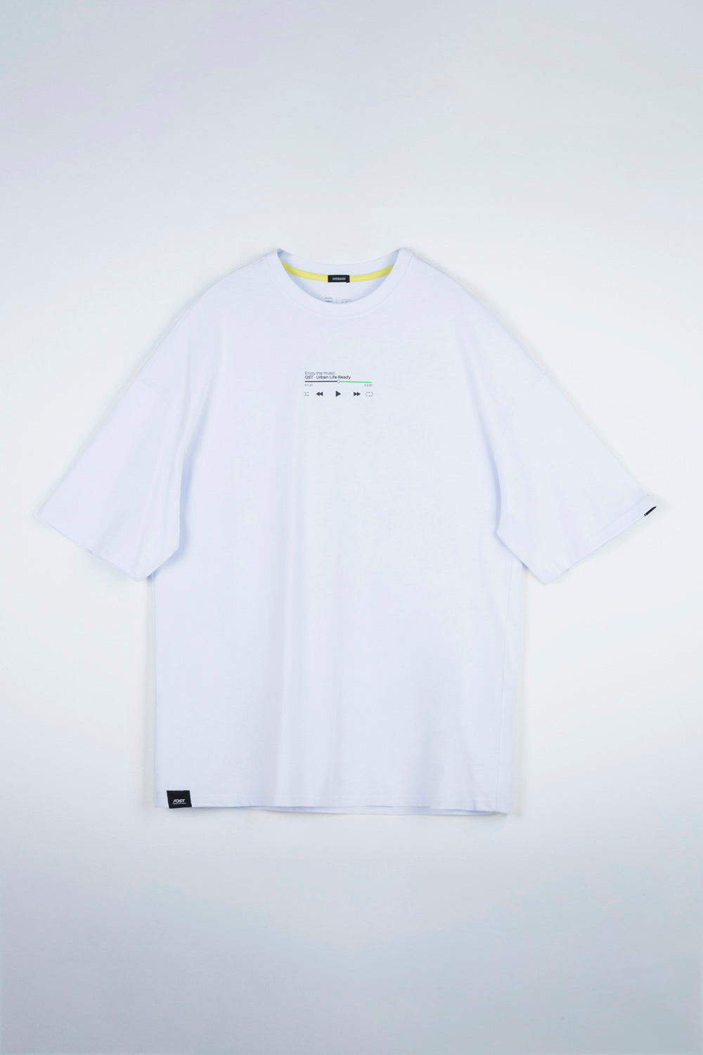 CAMISETA MANGA CORTA COLOR BLANCO OPTICO