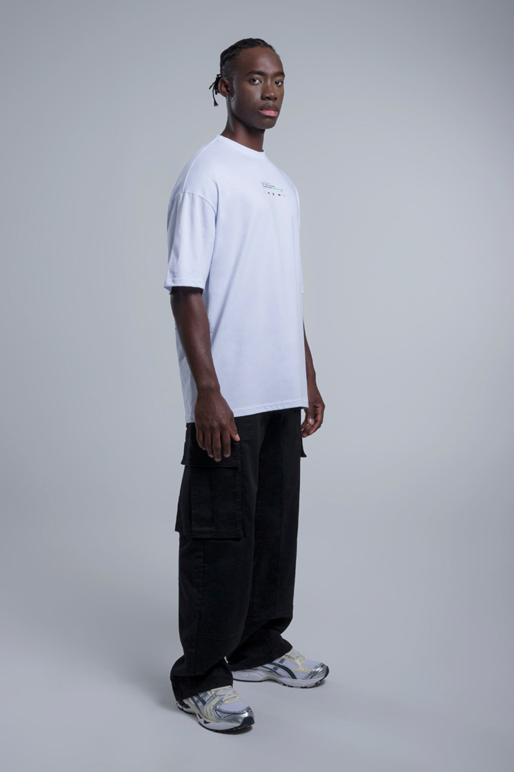 CAMISETA MANGA CORTA COLOR BLANCO OPTICO