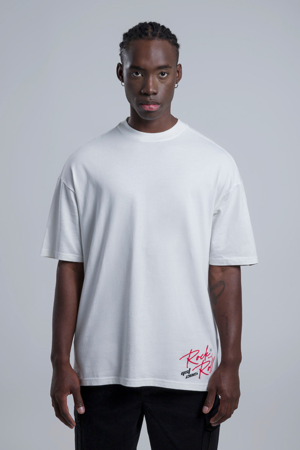 CAMISETA OVERSIZE COLOR IVORY