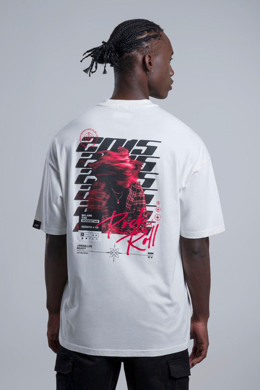CAMISETA OVERSIZE COLOR IVORY