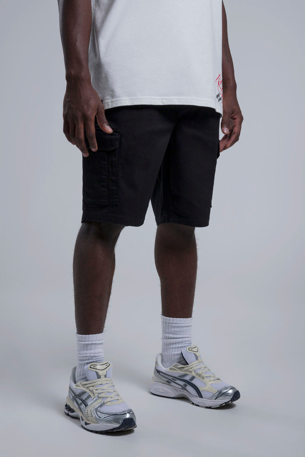 BERMUDA CARGO COLOR NEGRO - QST