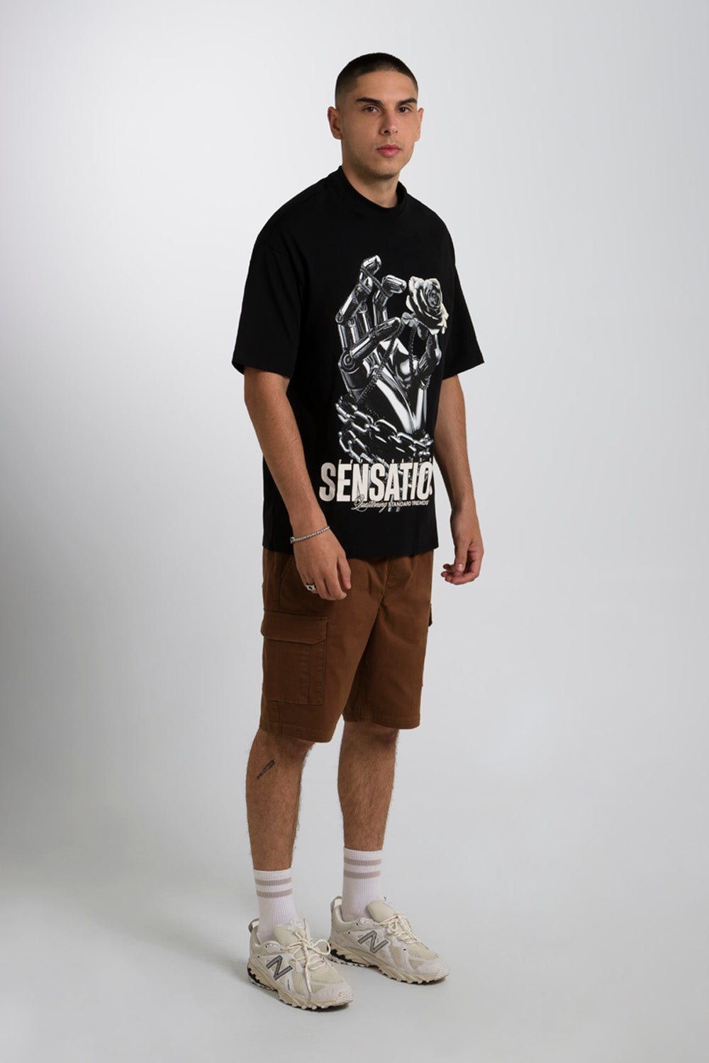 BERMUDA CARGO COLOR CAFE - QST