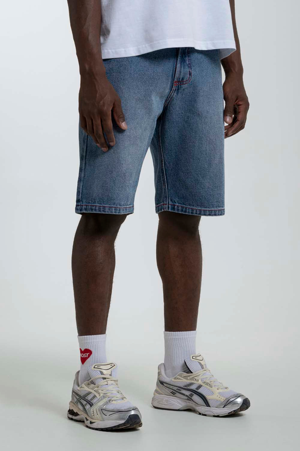 BERMUDA 5 BOLSILLOS COLOR AZUL MEDIO - QST