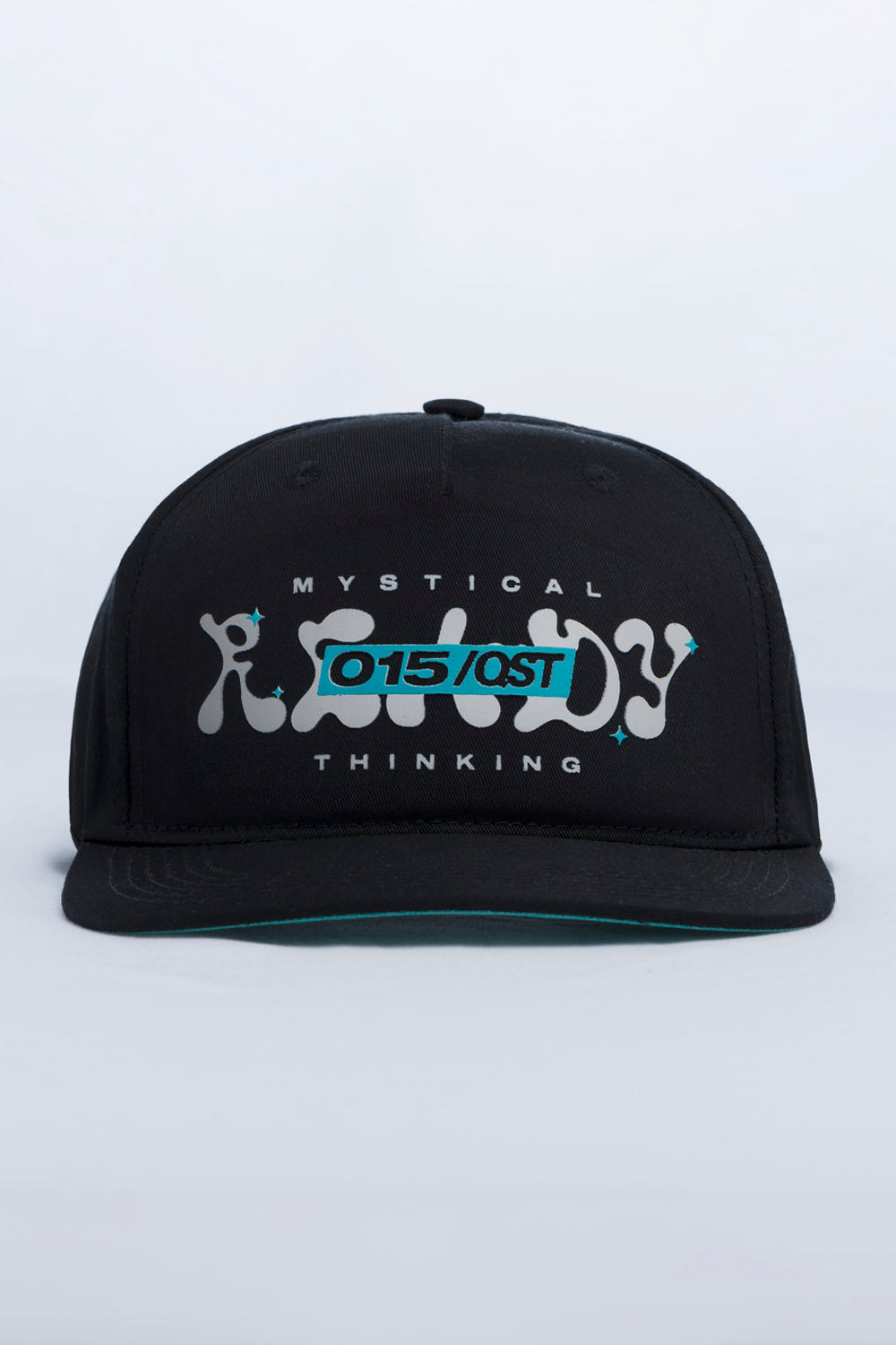 GORRA PLANA COLOR NEGRO