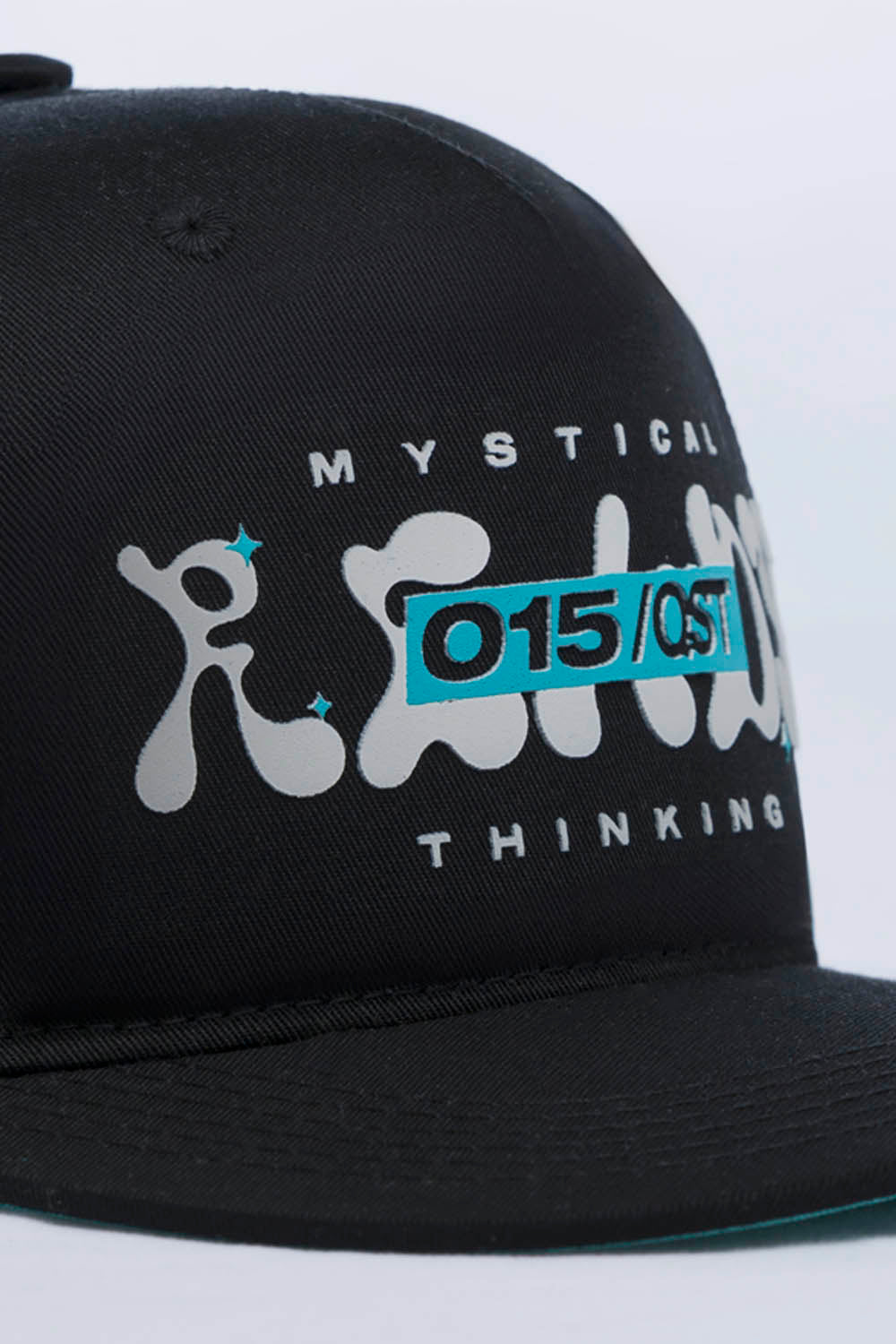 GORRA PLANA COLOR NEGRO