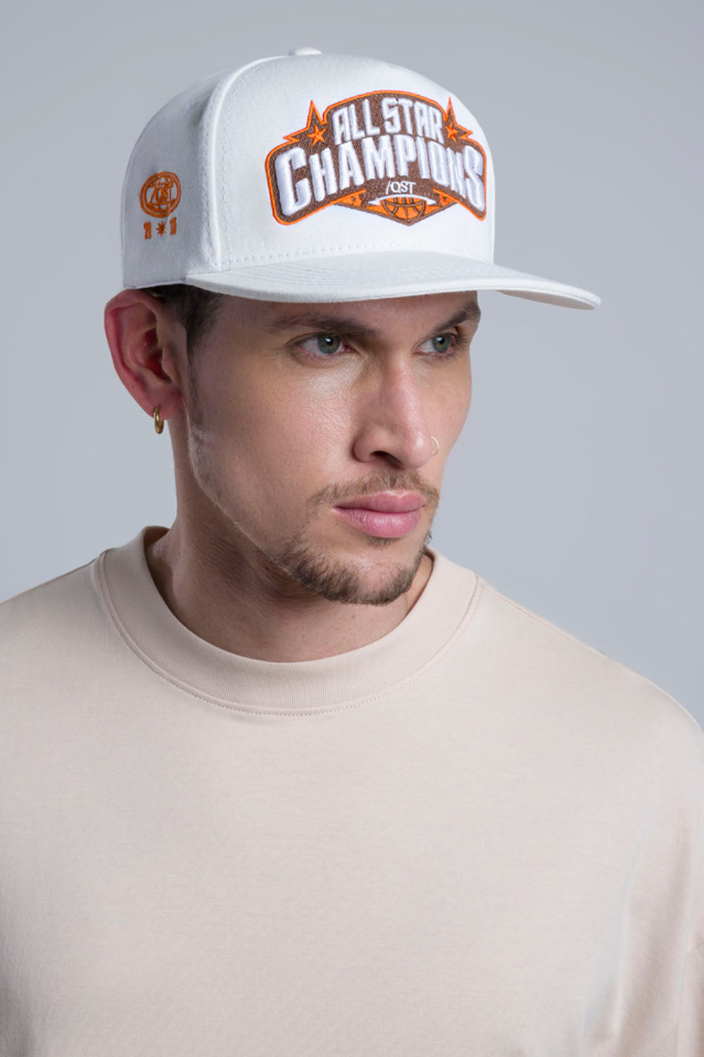 GORRA PLANA BORDADO CHAMPION LUREX