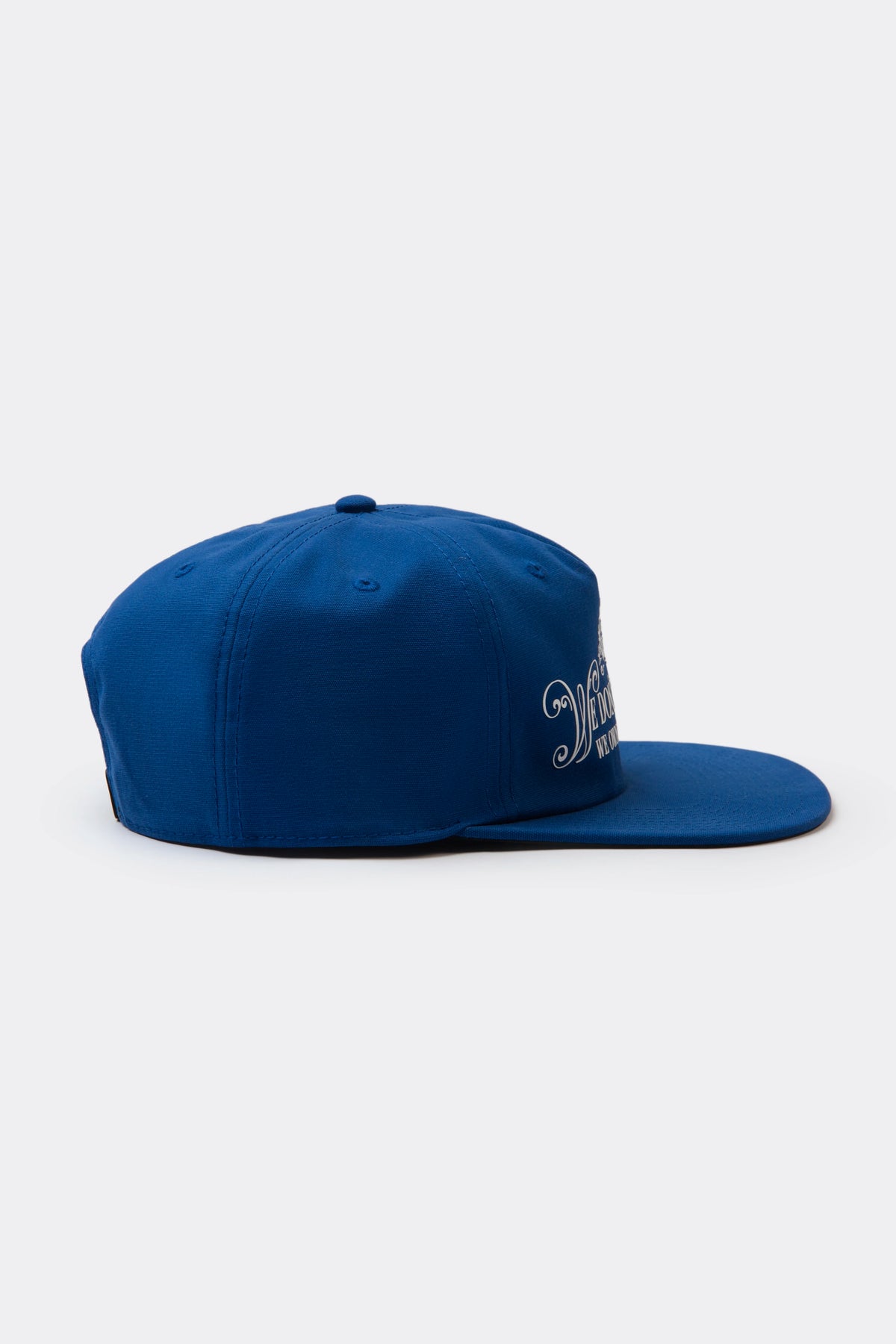 GORRA PLANA COLOR AZUL REY