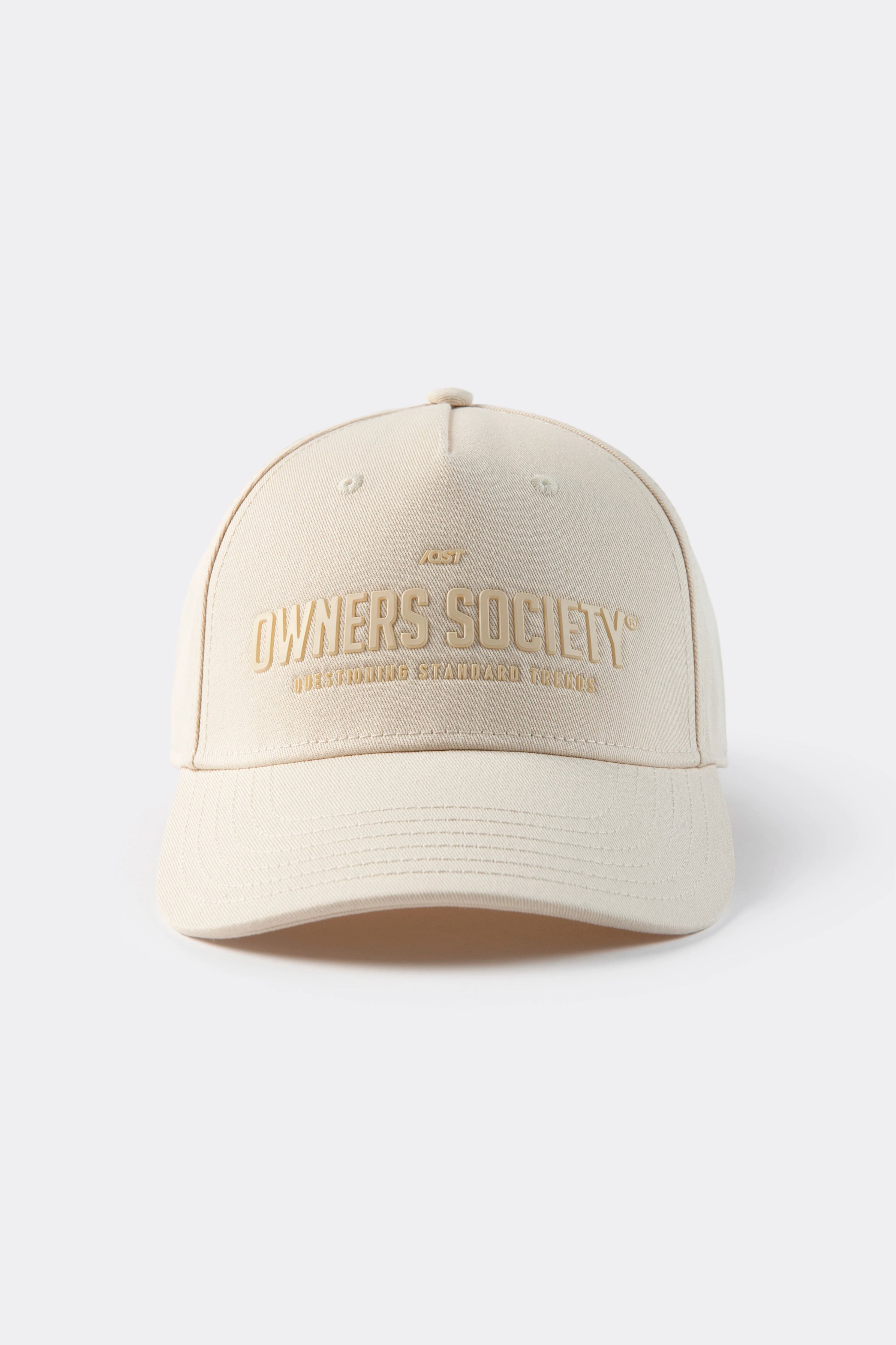 GORRA BEISBOLERA COLOR IVORY