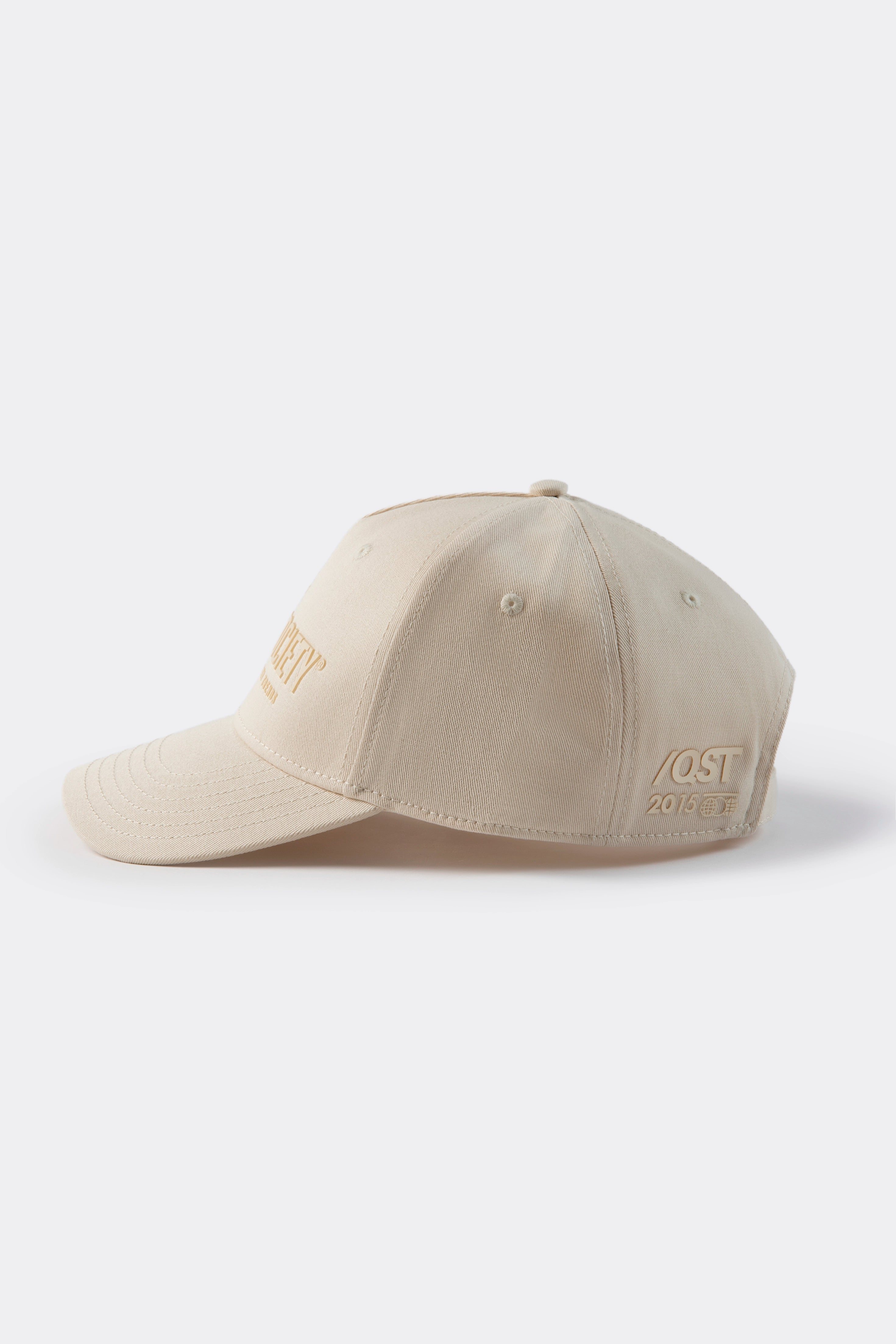 GORRA BEISBOLERA COLOR IVORY