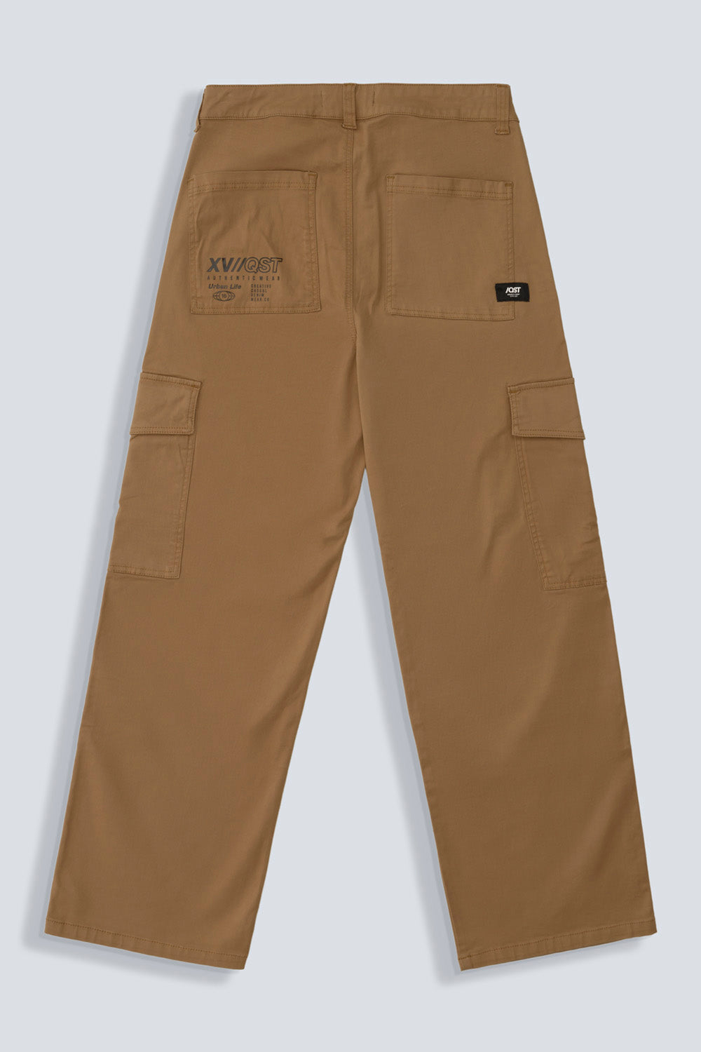 PANTALON CARGO COLOR DARK IVY - QST