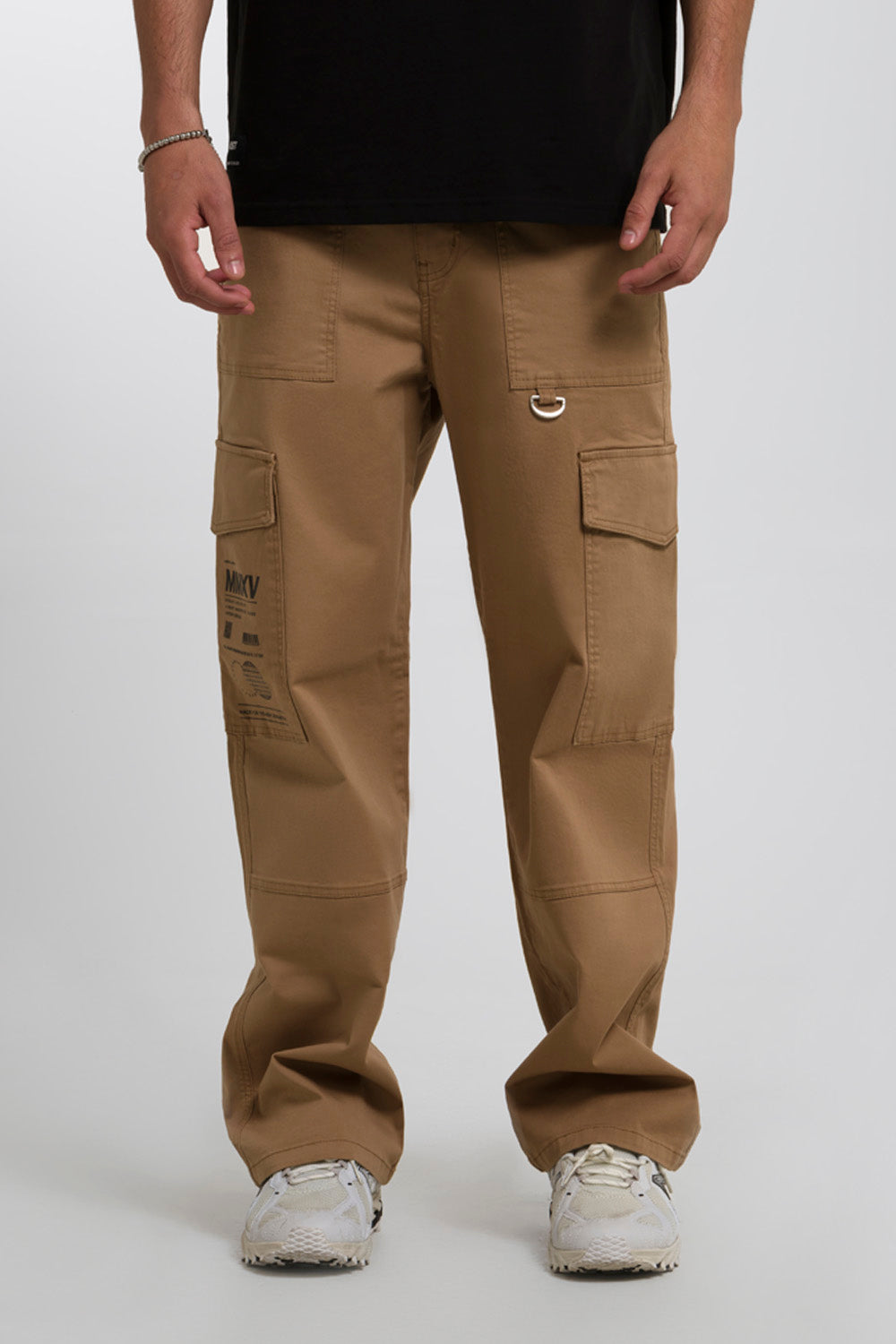 PANTALON CARGO COLOR DARK IVY - QST
