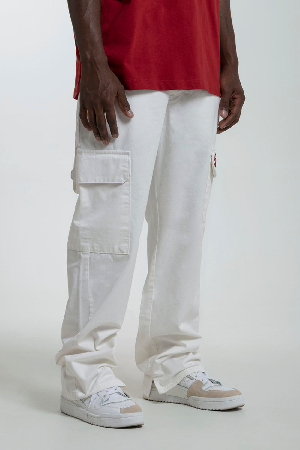 PANTALON CARGO COLOR CRUDO