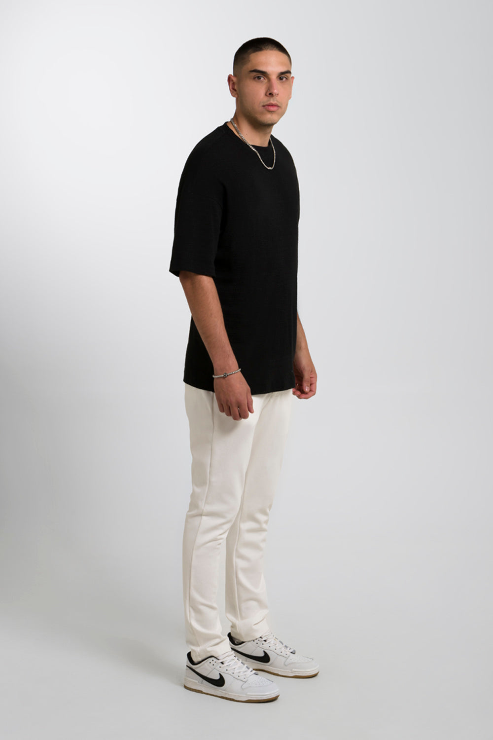 PANTALON JOGG COLOR IVORY