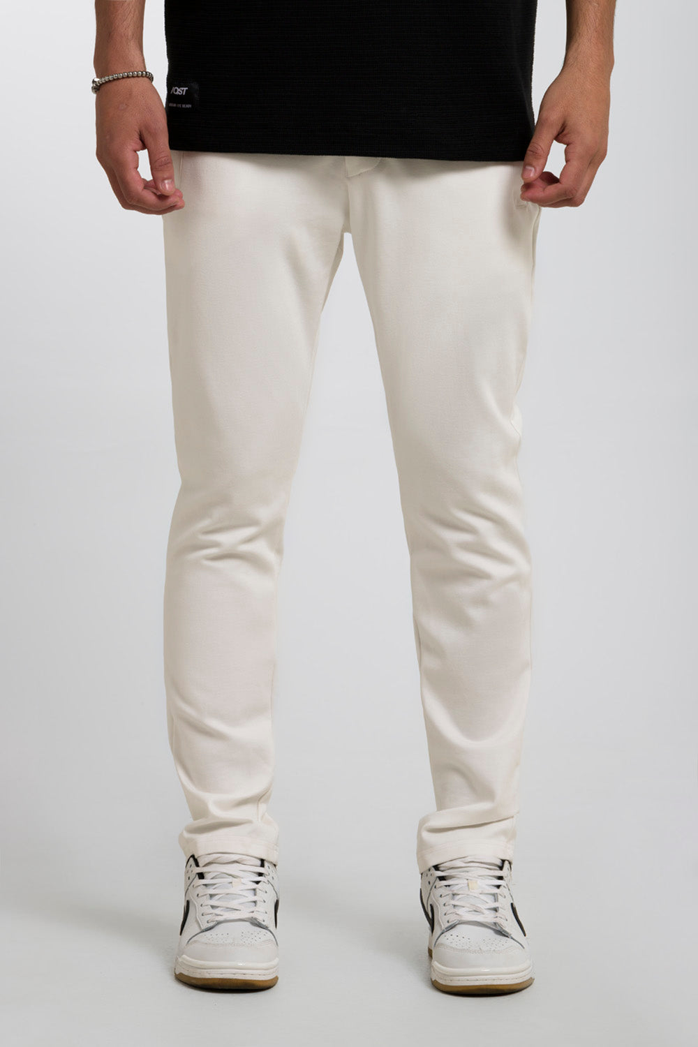 PANTALON JOGG COLOR IVORY