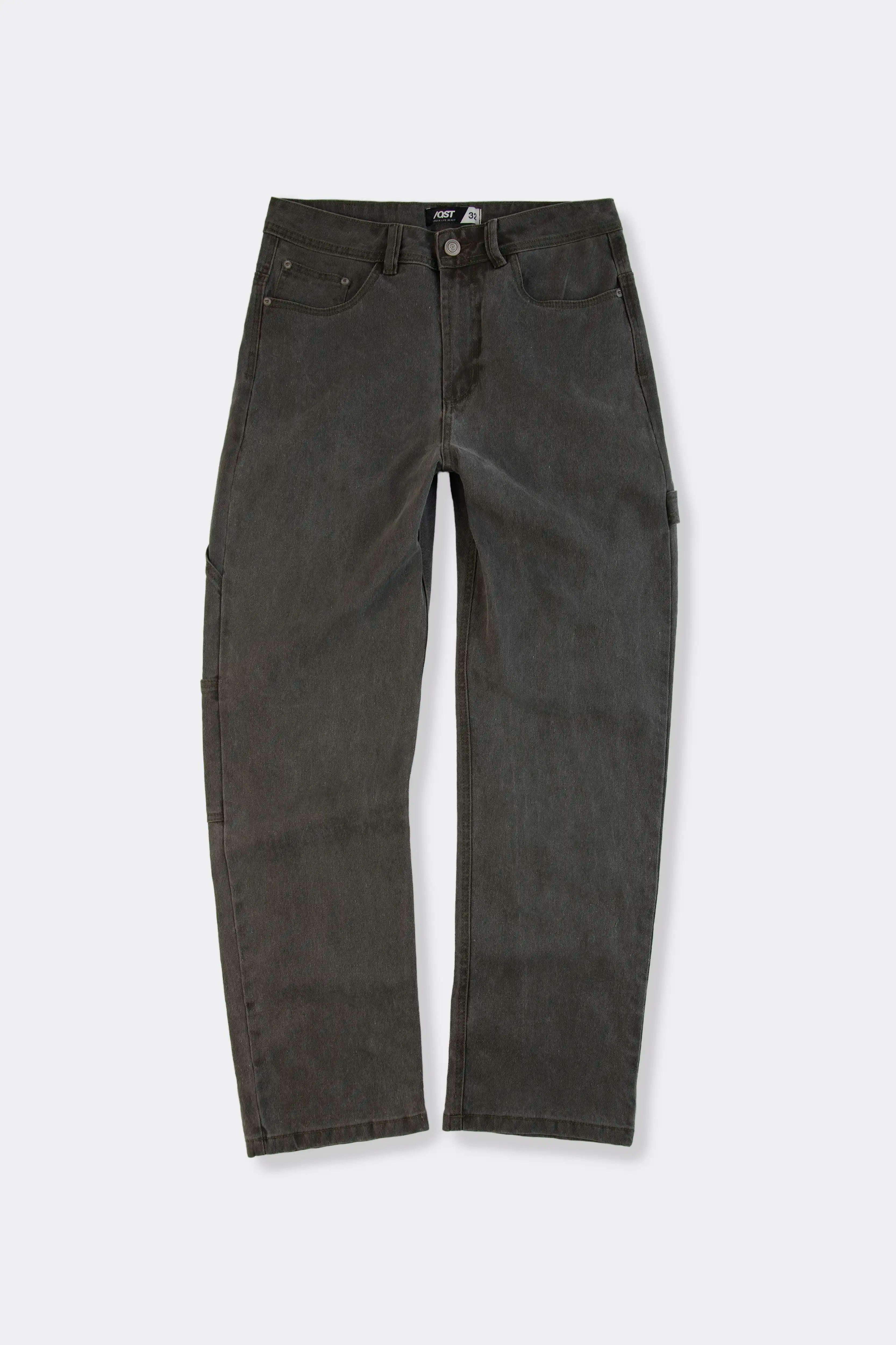 PANTALON CARGO COLOR VERDE MILITAR