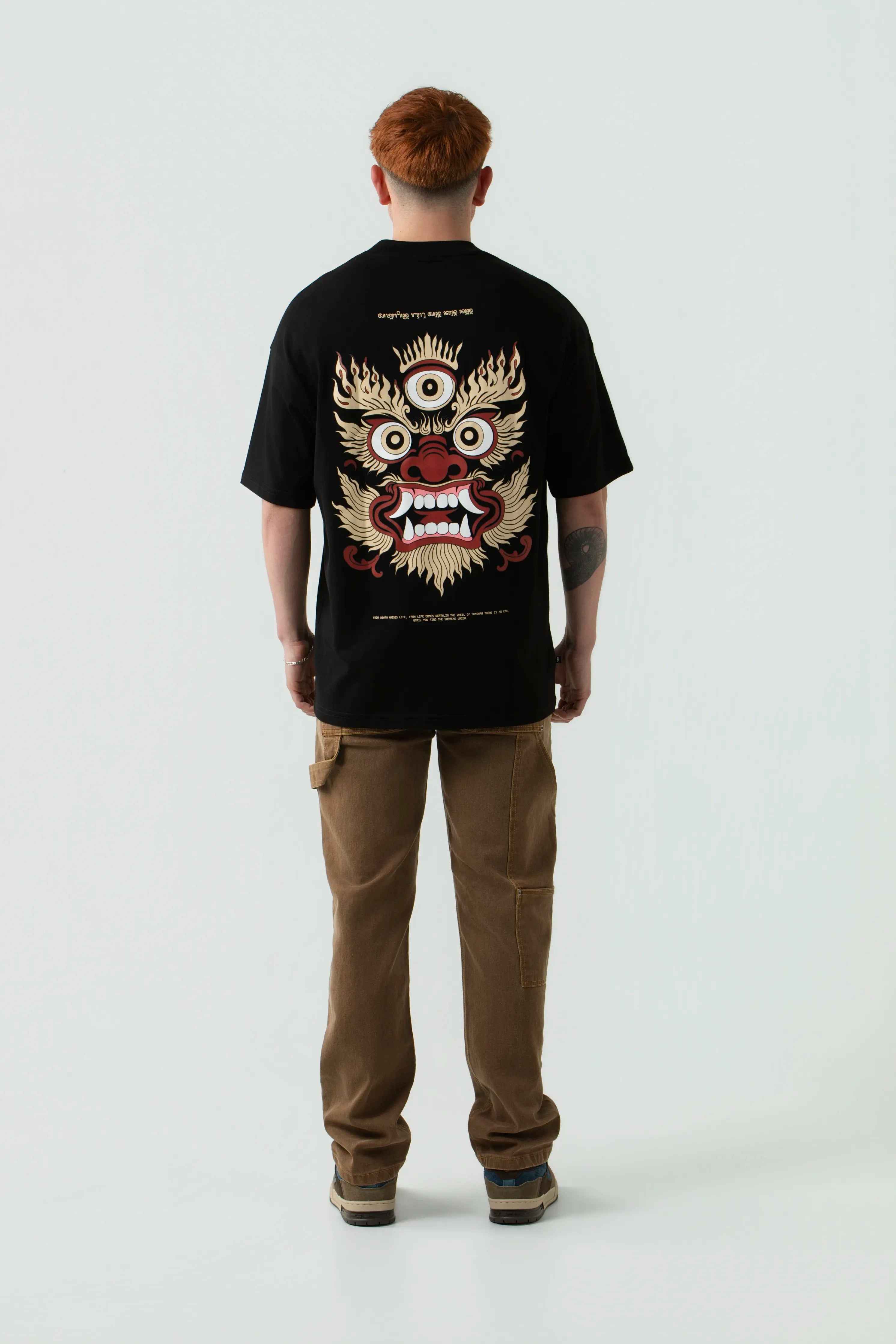 PANTALON CARGO COLOR CAFE