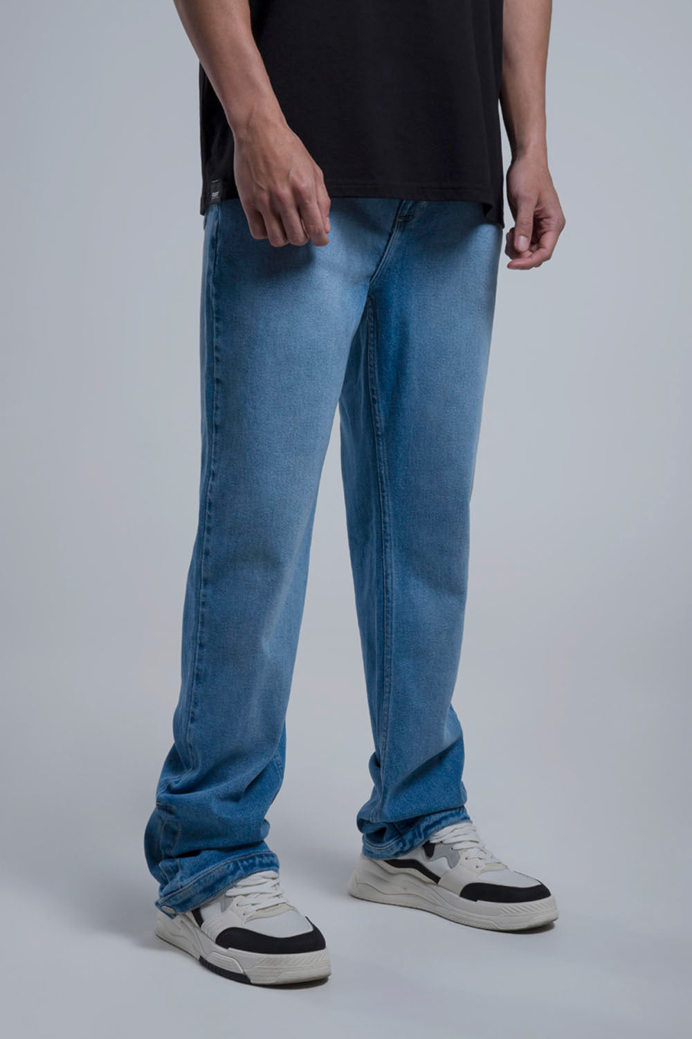 JEAN 5 BOLSILLOS COLOR AZUL MEDIO - QST