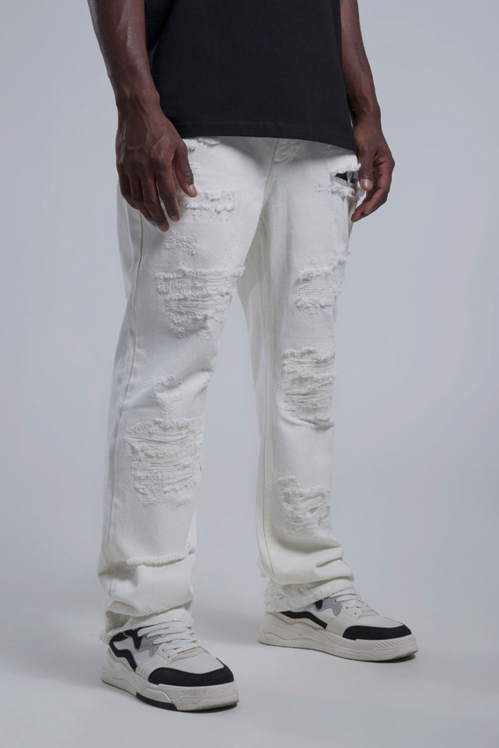 JEAN 5 BOLSILLOS COLOR CRUDO - QST