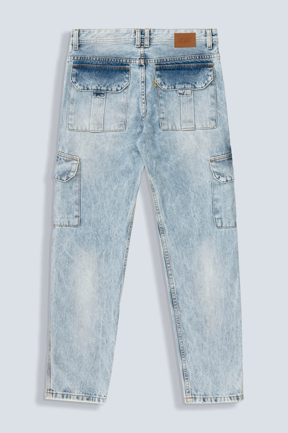 JEAN CARGO COLOR AZUL MEDIO CLARO - QST