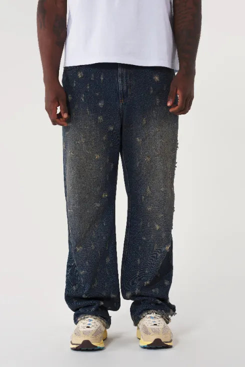 JEAN 5 BOLSILLOS COLOR AZUL OSCURO