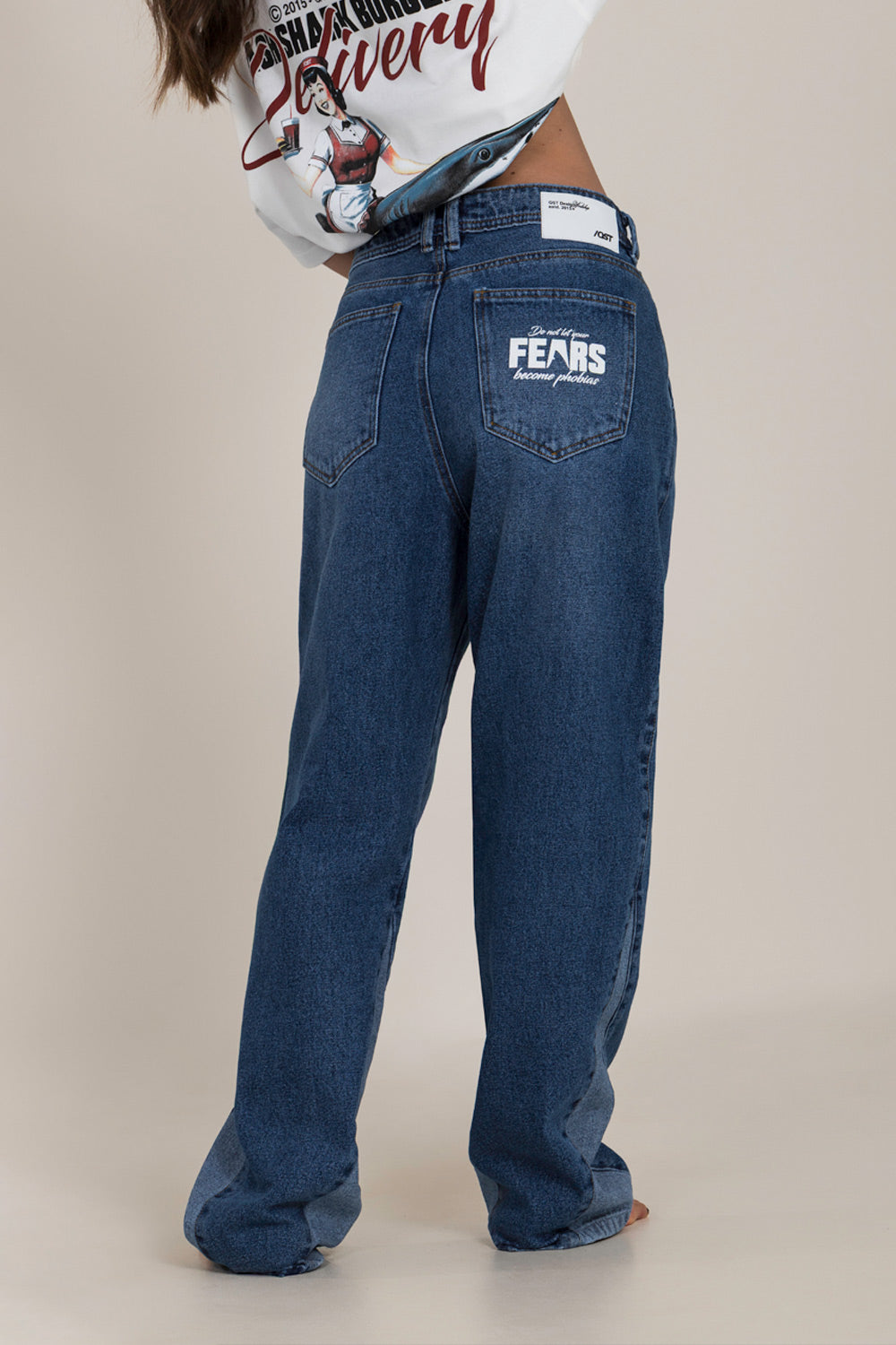 JEAN 5 BOLSILLOS COLOR AZUL OSCURO