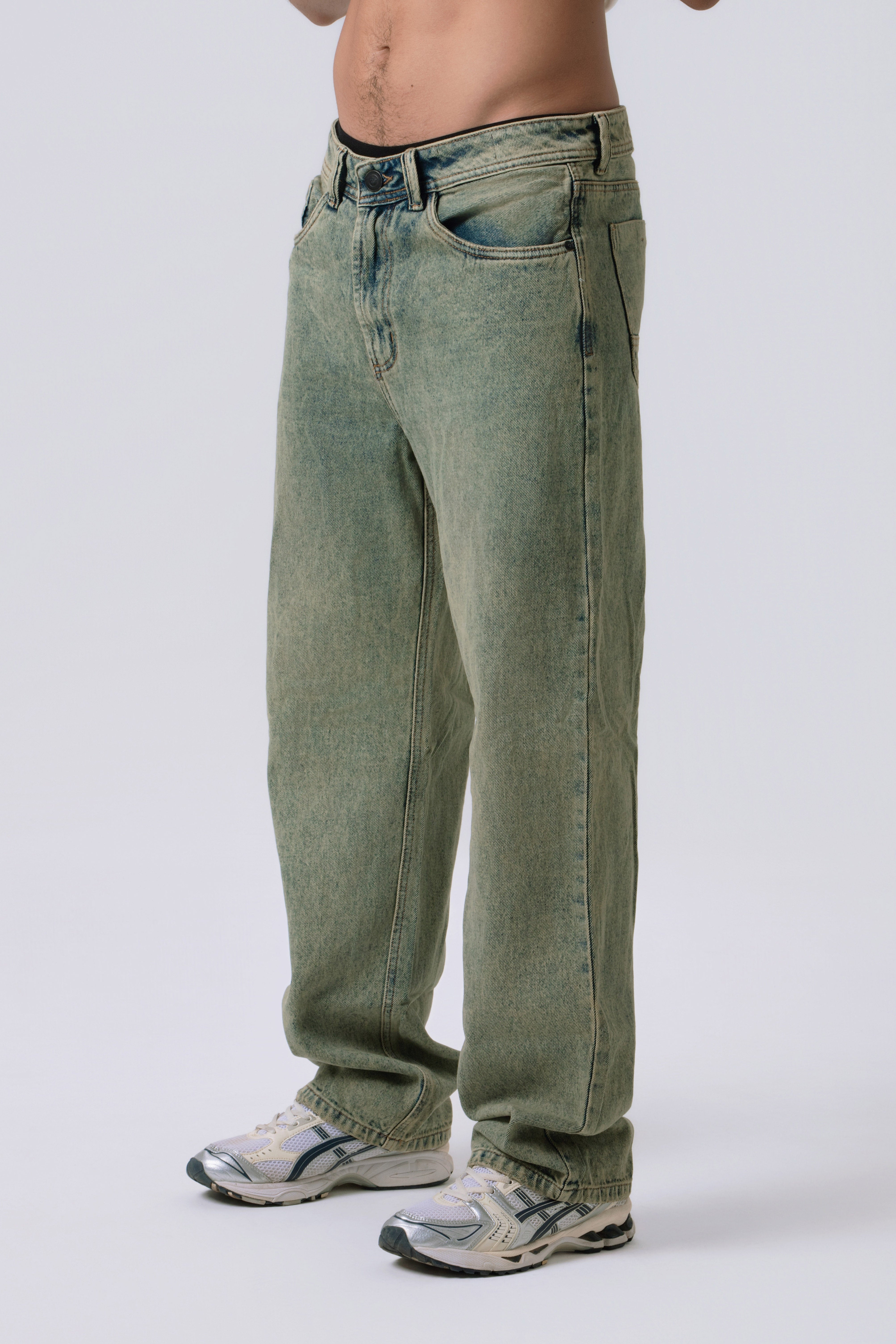 JEAN 5 BOLSILLOS COLOR AZUL MEDIO CLARO