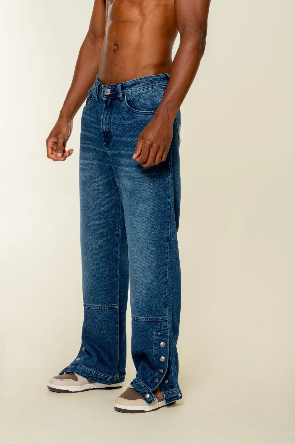 JEAN 5 BOLSILLOS COLOR AZUL OSCURO - QST