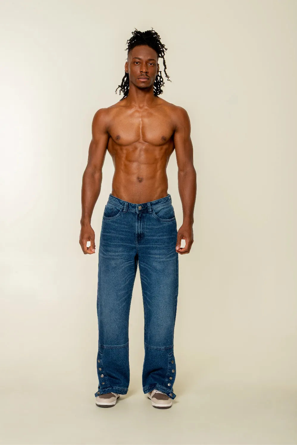 JEAN 5 BOLSILLOS COLOR AZUL OSCURO - QST