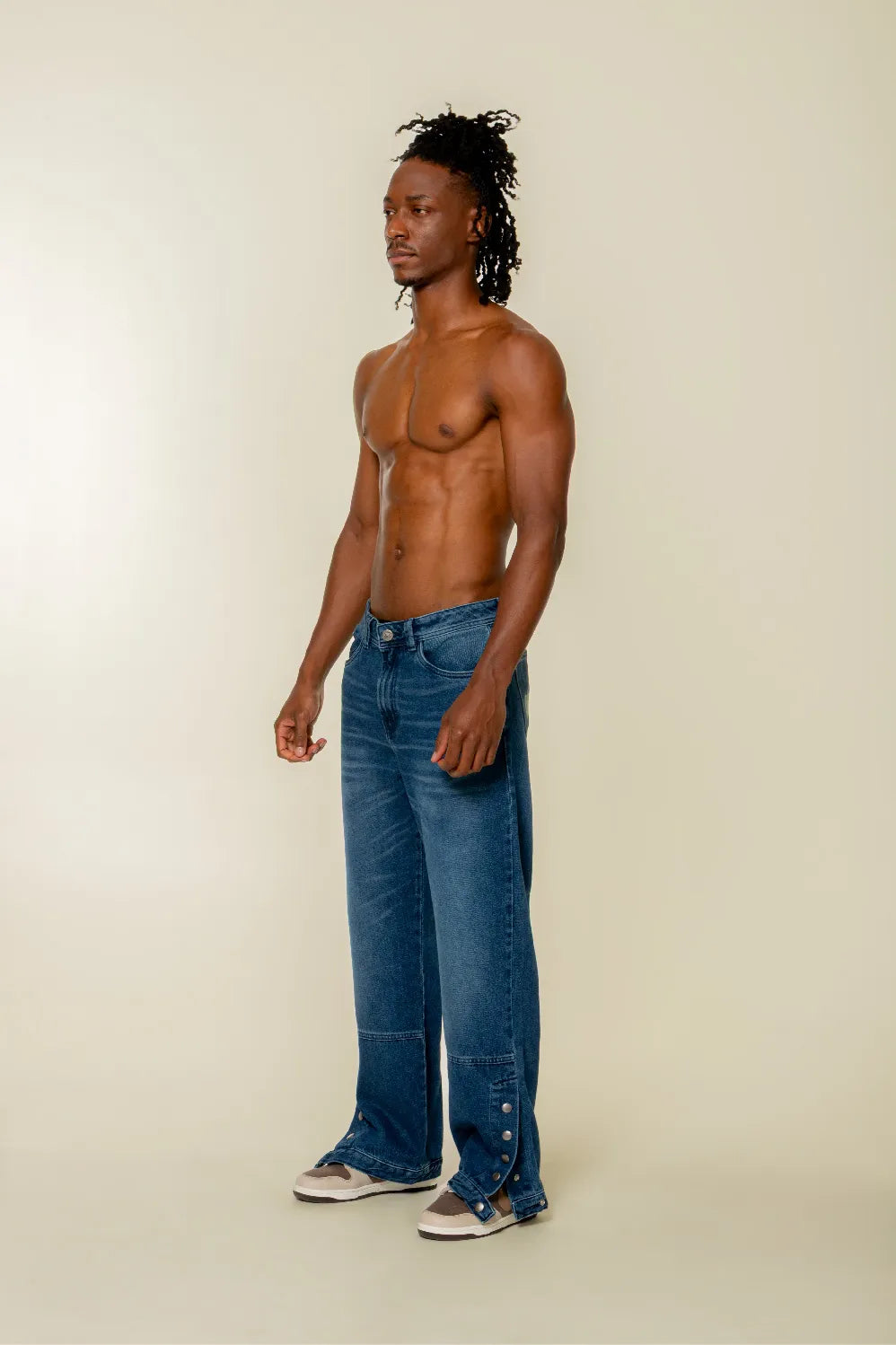 JEAN 5 BOLSILLOS COLOR AZUL OSCURO - QST