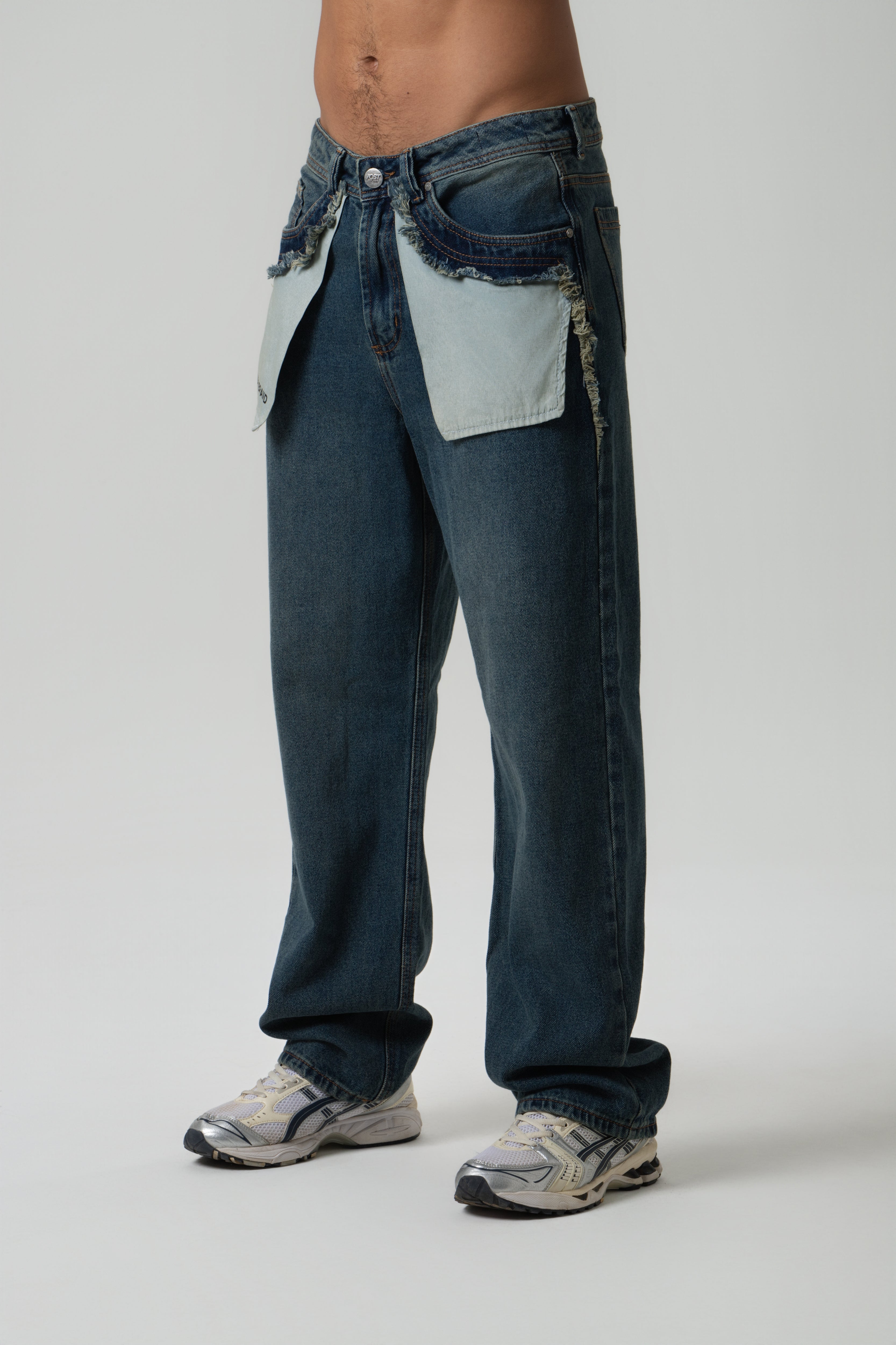 JEAN 5 BOLSILLOS COLOR AZUL MEDIO CLARO