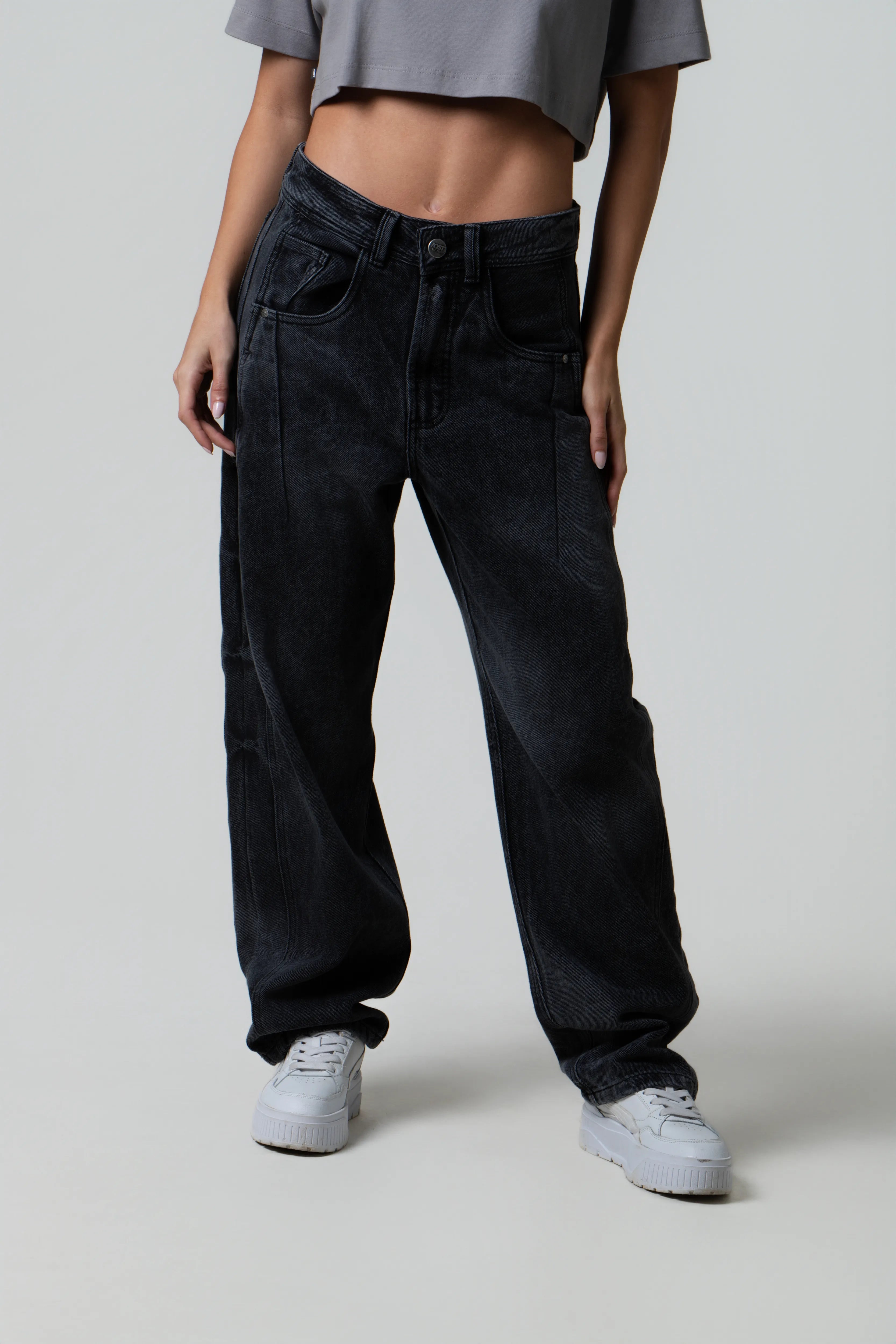 JEAN 5 BOLSILLOS COLOR NEGRO