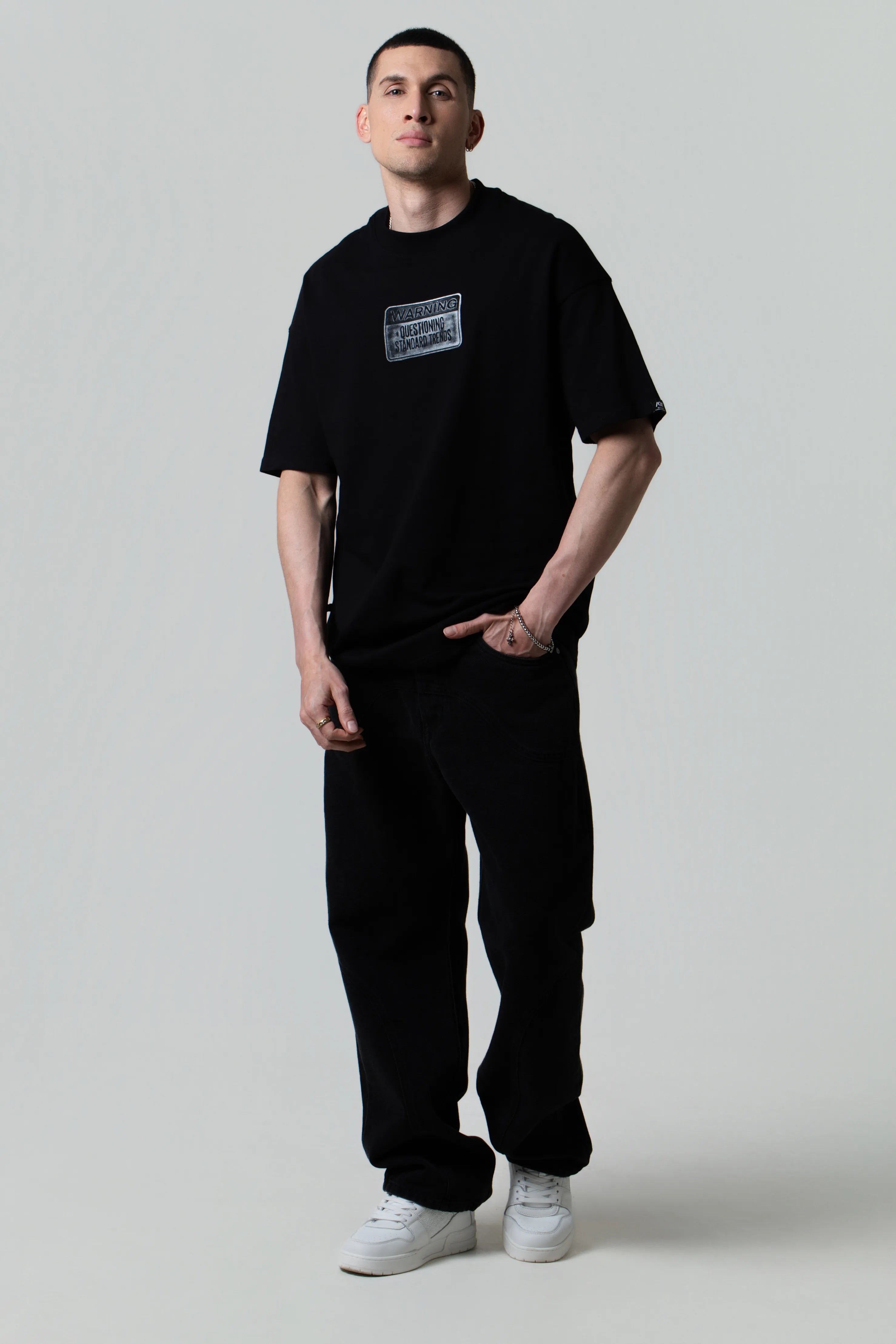 JEAN 5 BOLSILLOS COLOR NEGRO