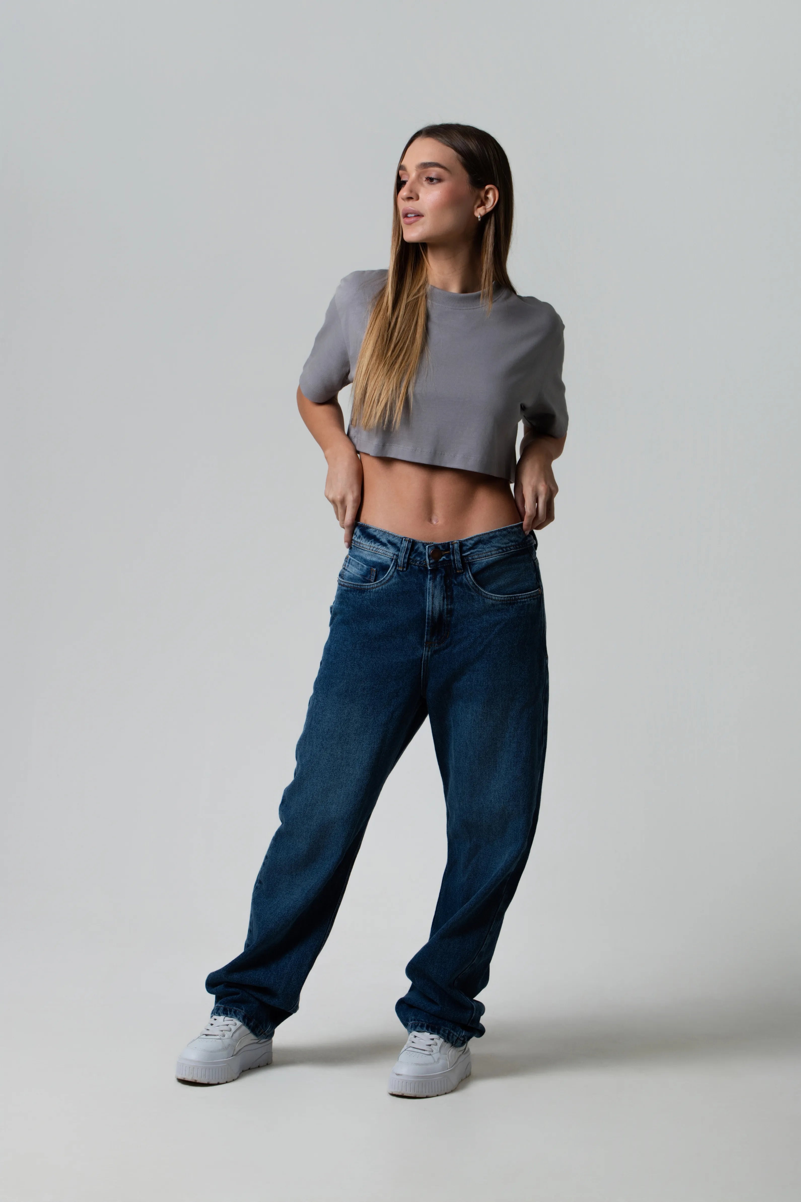 JEAN 5 BOLSILLOS COLOR AZUL OSCURO