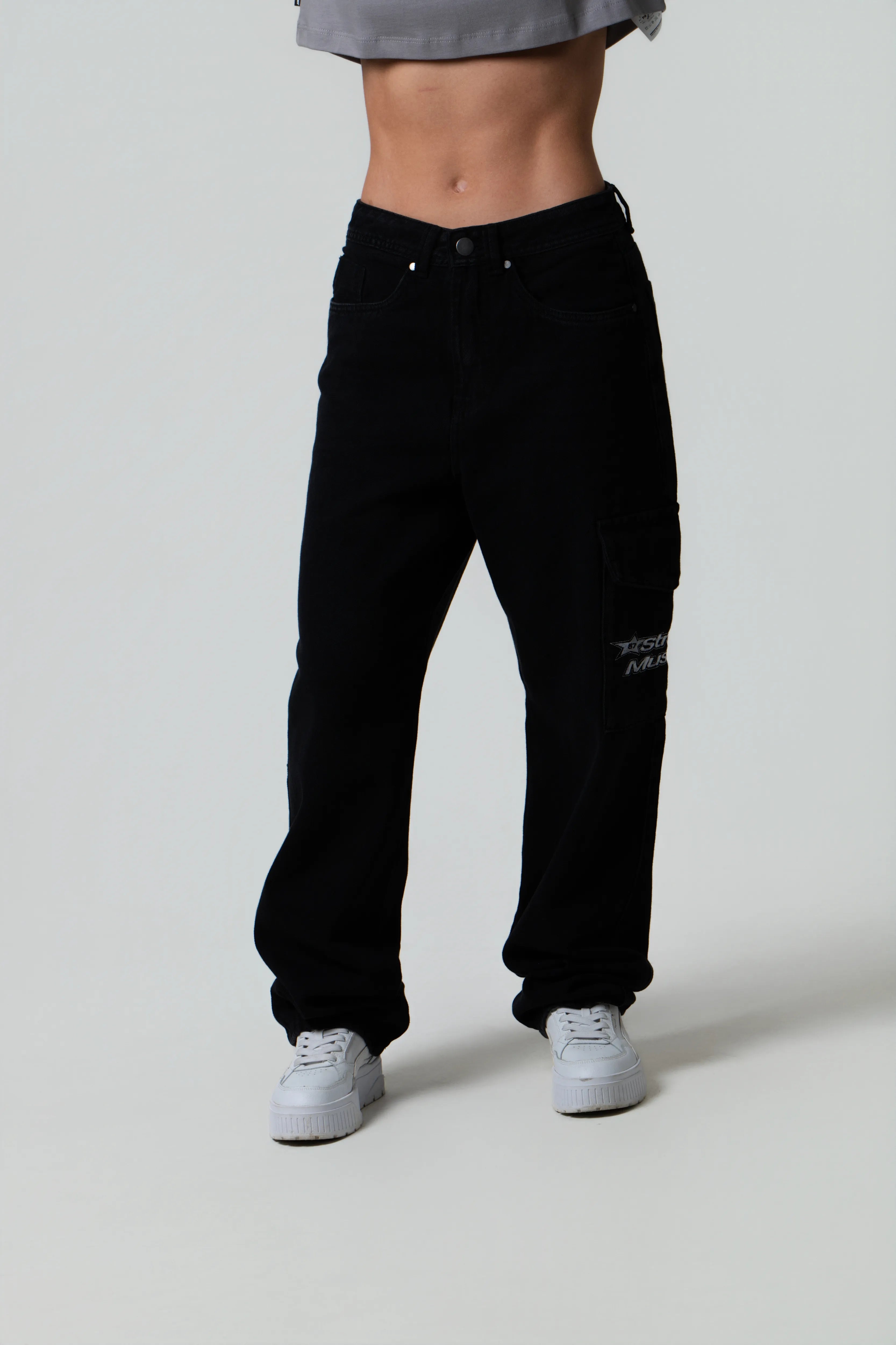 JEAN 5 BOLSILLOS COLOR NEGRO