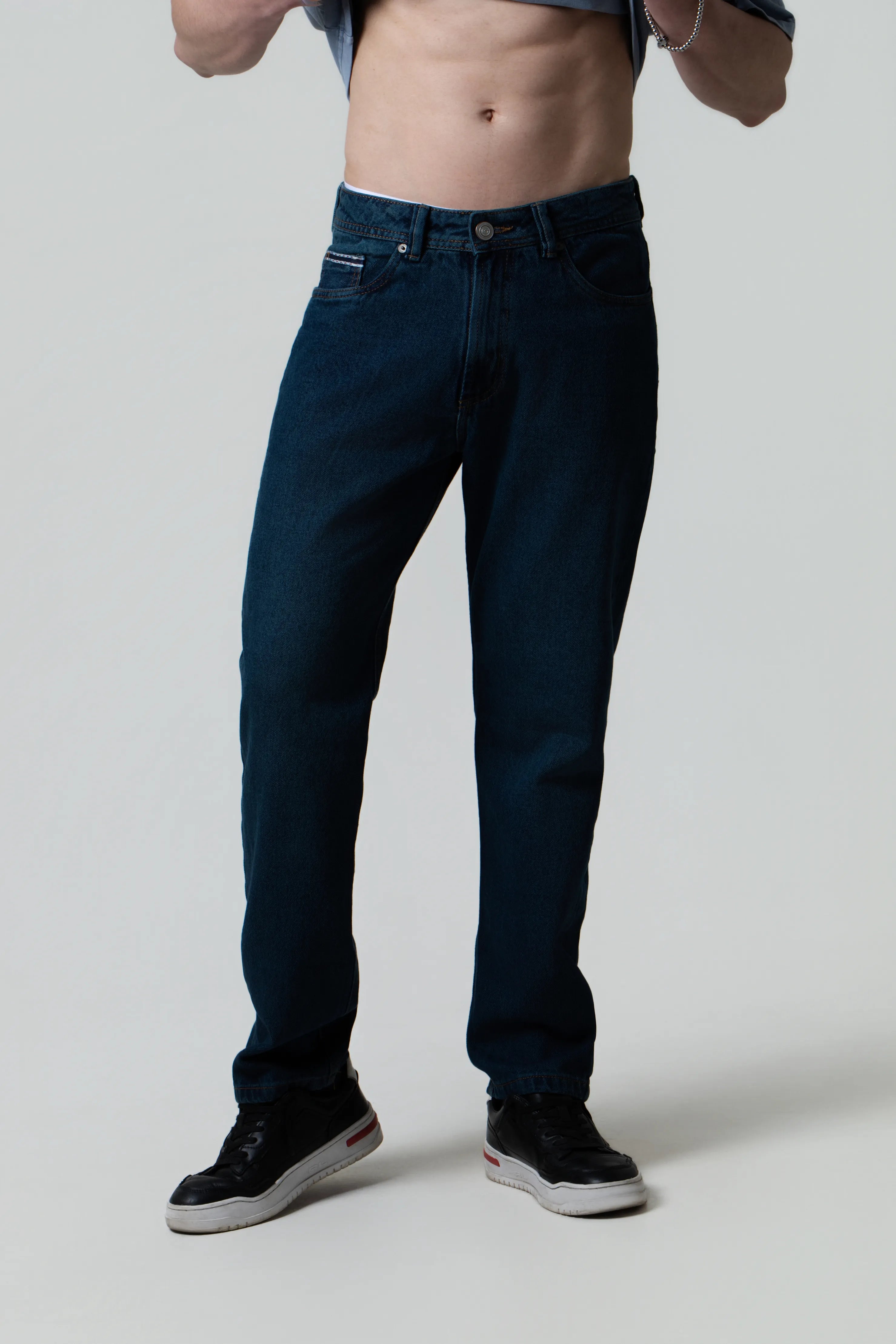 JEAN 5 BOLSILLOS COLOR AZUL OSCURO