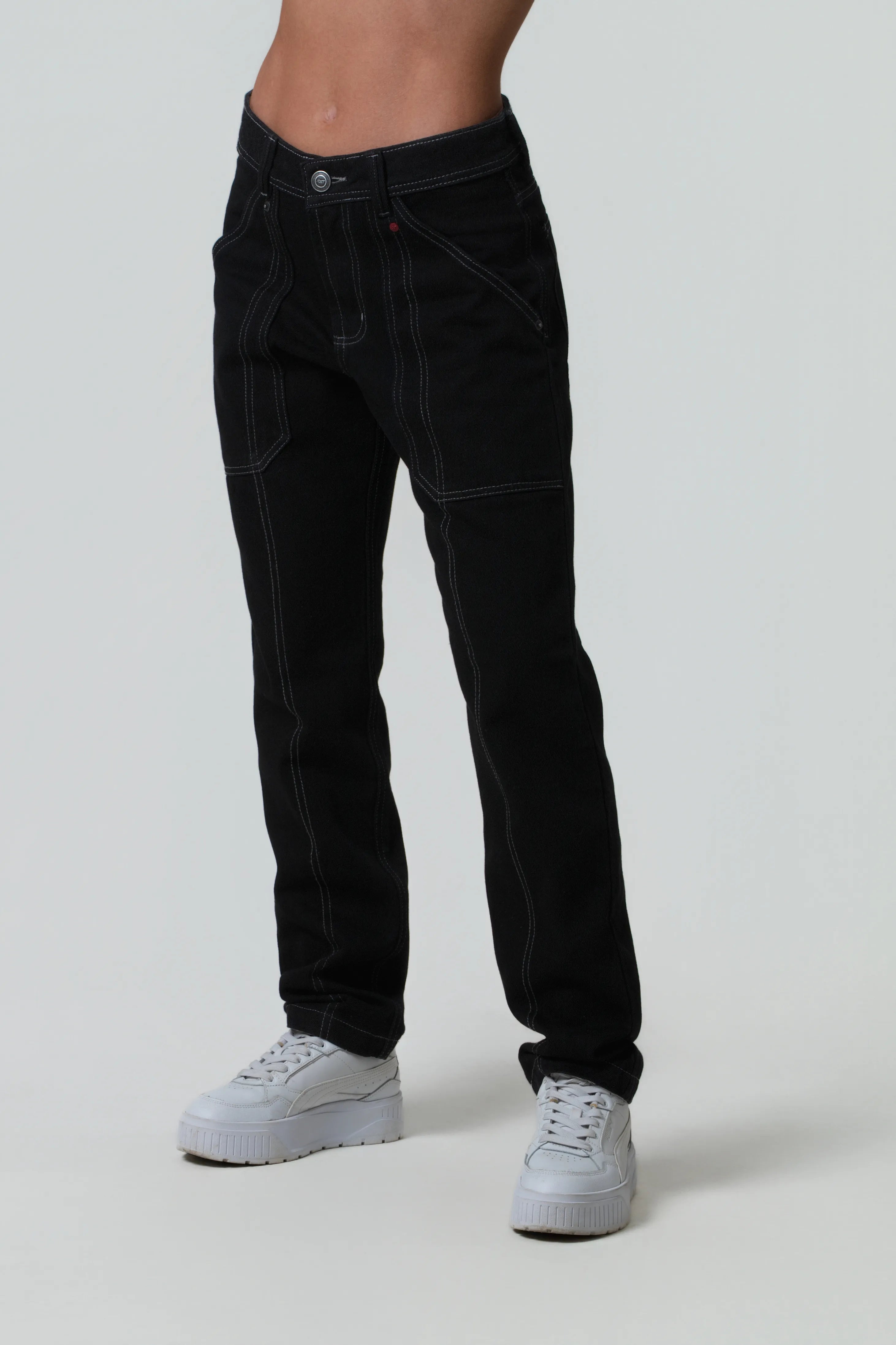 JEAN 5 BOLSILLOS COLOR NEGRO