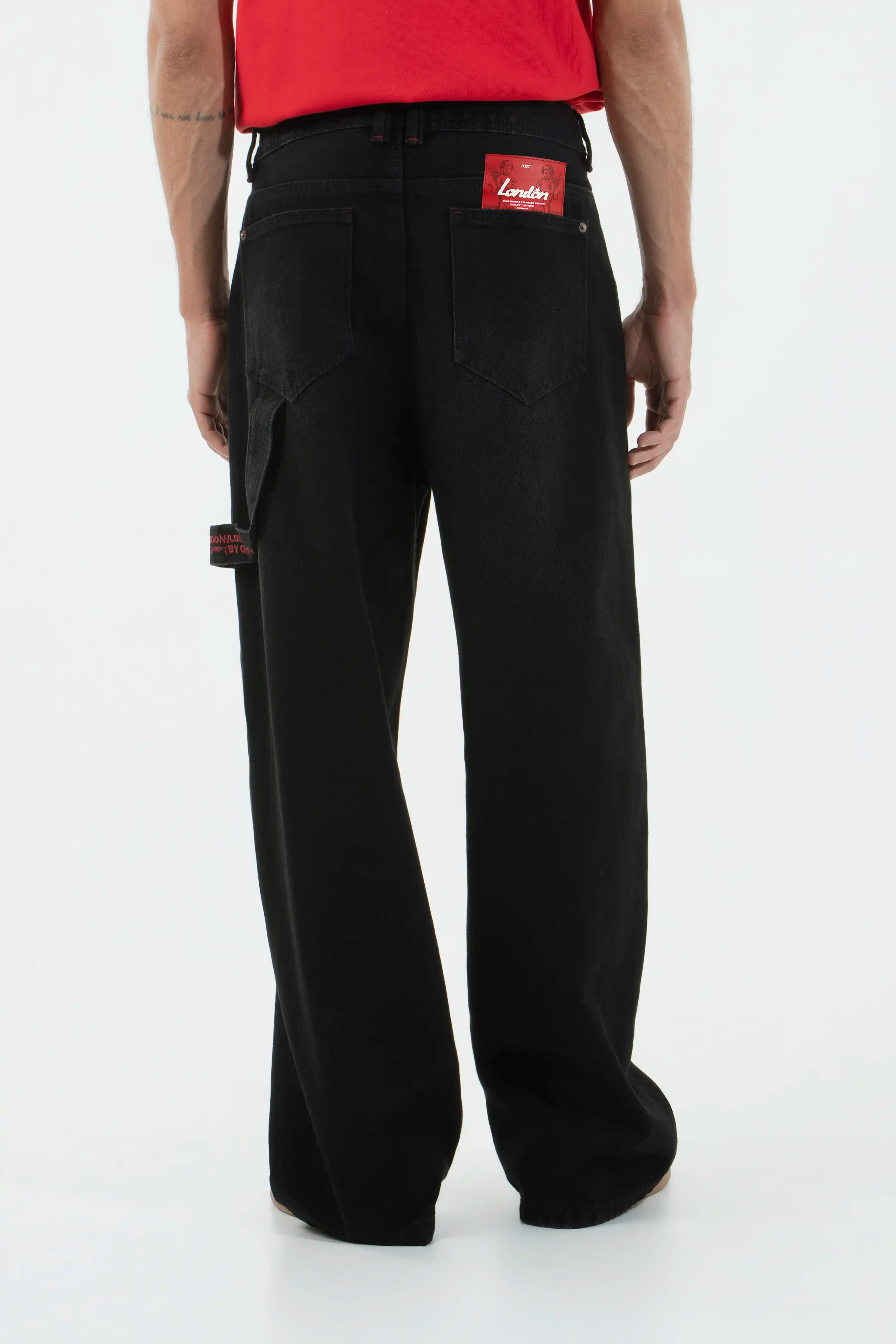 JEAN 5 BOLSILLOS COLOR NEGRO