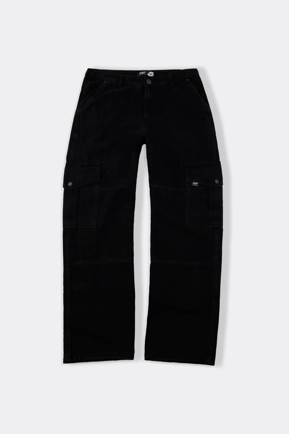 JEAN CARGO COLOR NEGRO