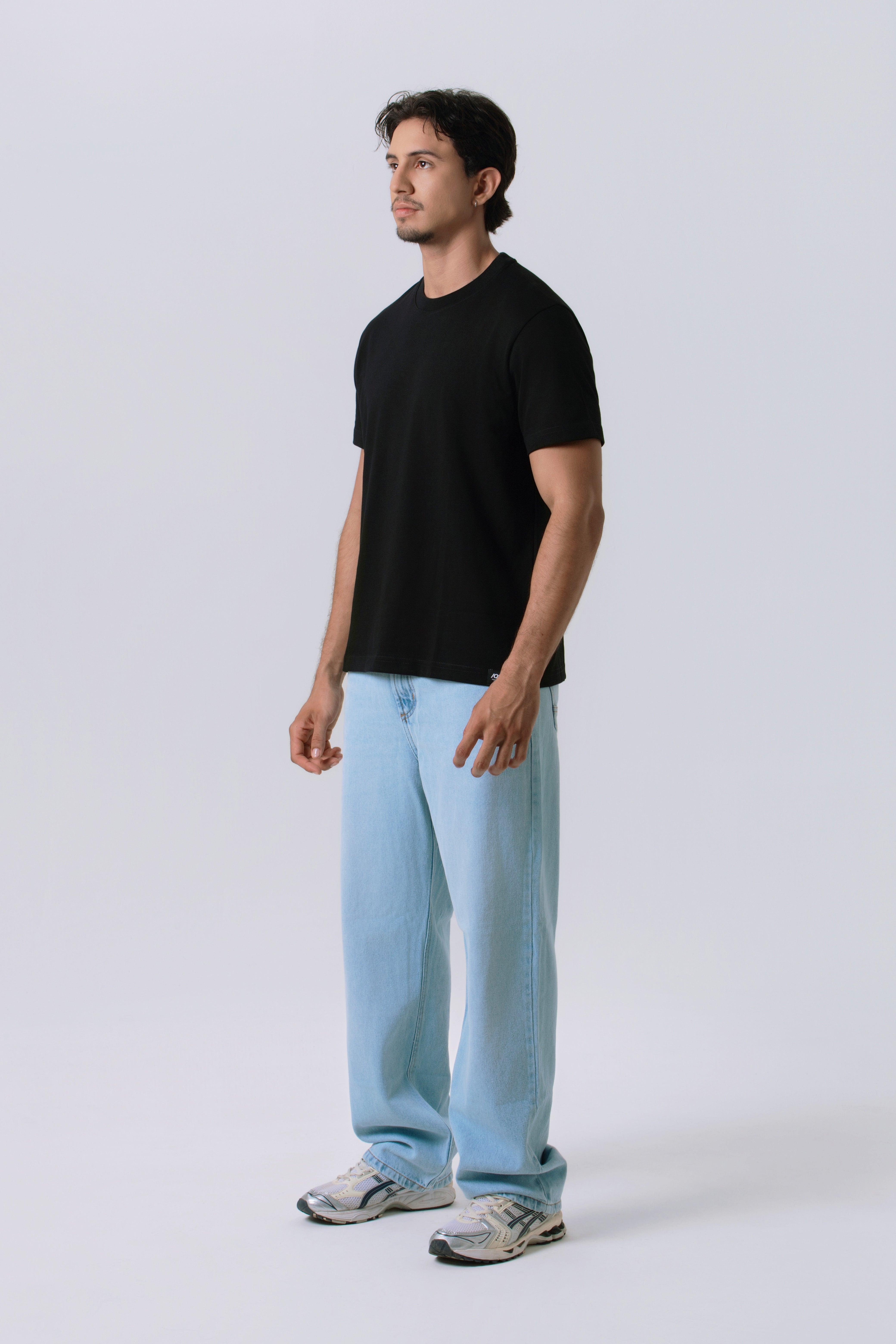 JEAN 5 BOLSILLOS COLOR AZUL HIELO