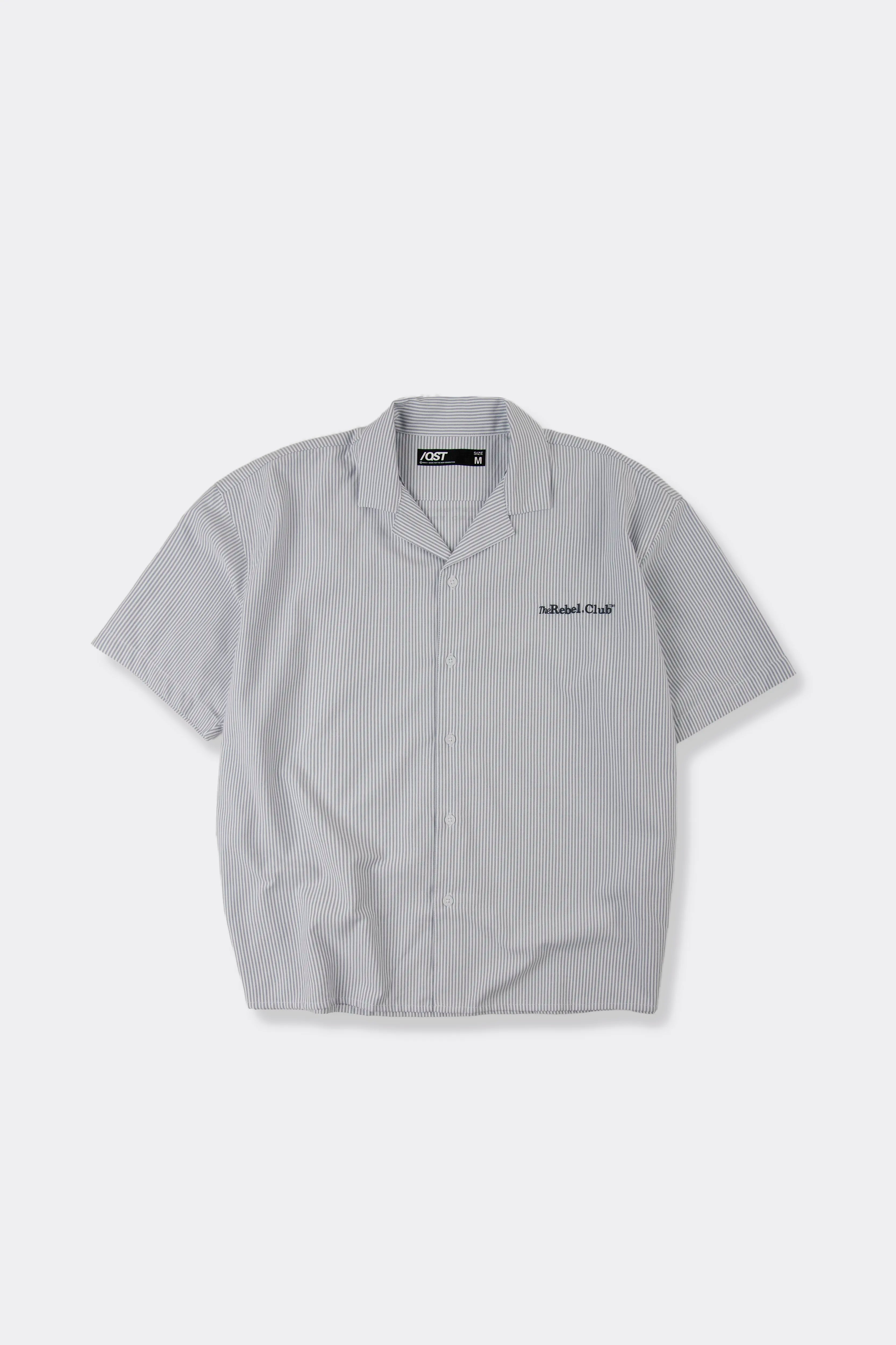CAMISA MANGA CORTA COLOR GRIS CLR