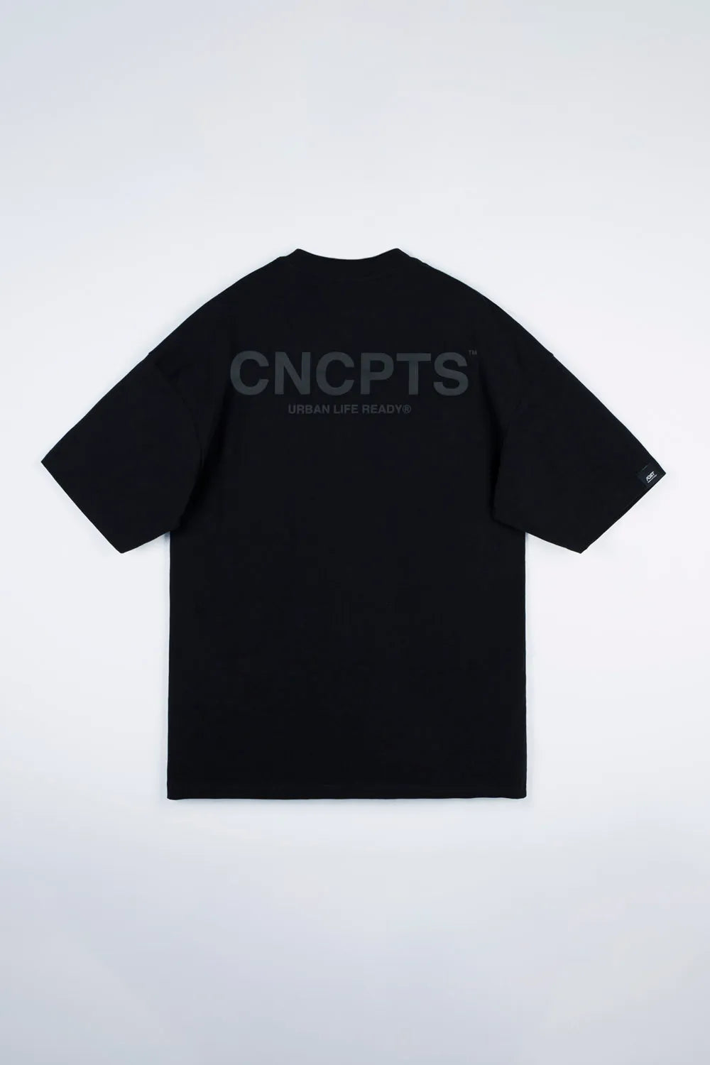 CAMISETA MANGA CORTA COLOR NEGRO