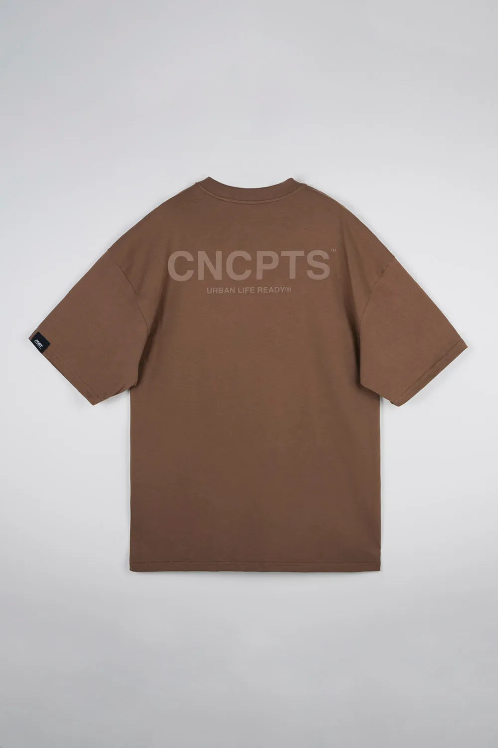 CAMISETA OVERSIZE CNCPTS ESENCIAL COLOR CAFE - QST