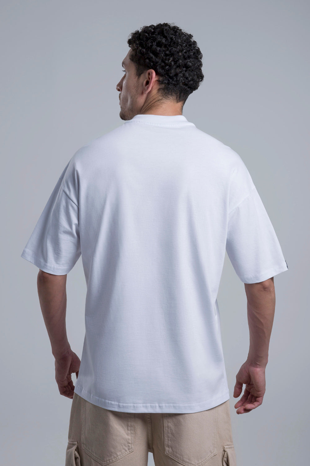 CAMISETA MANGA CORTA COLOR BLANCO OPTICO