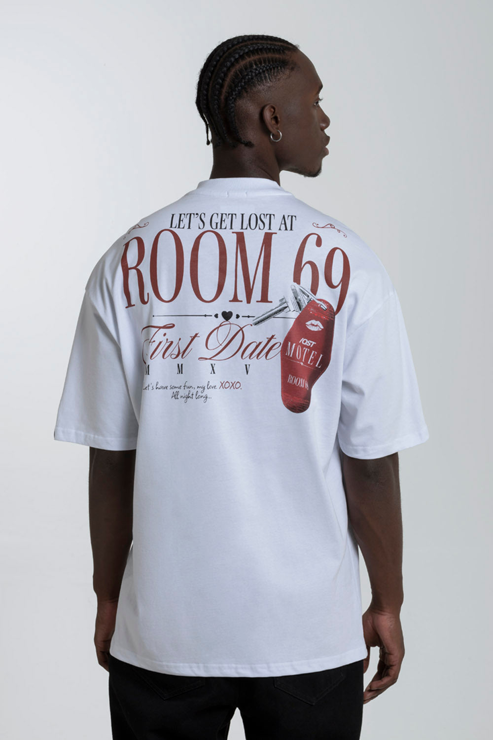 CAMISETA OVERSIZE COLOR BLANCO OPTICO - QST