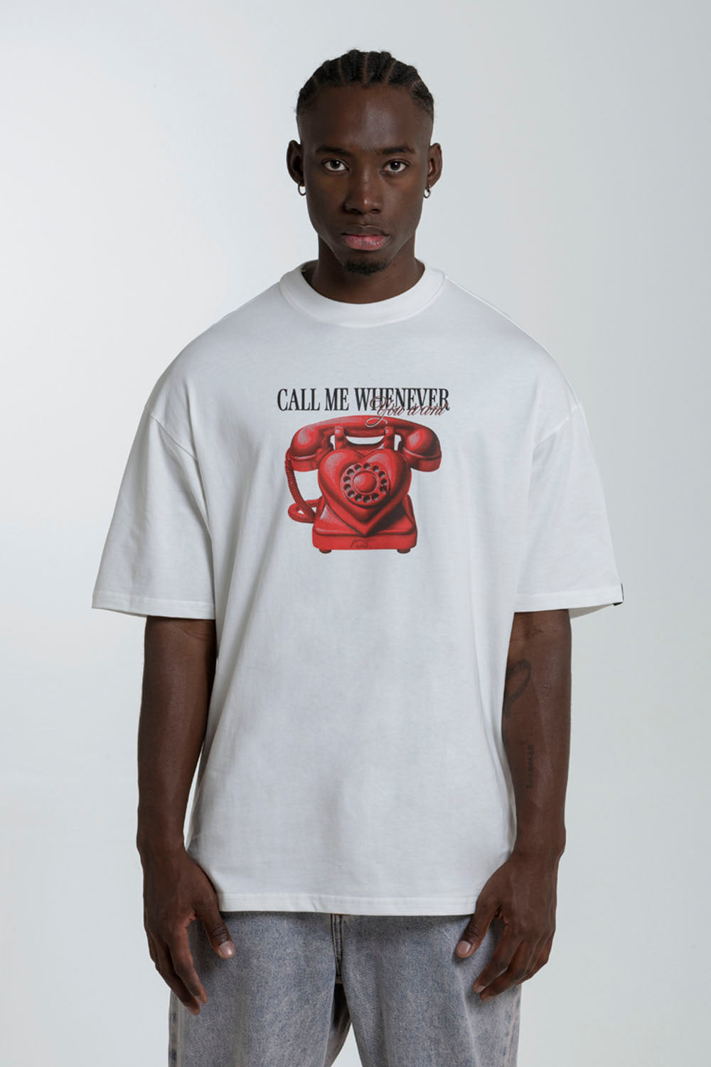 CAMISETA OVERSIZE COLOR CRUDO - QST