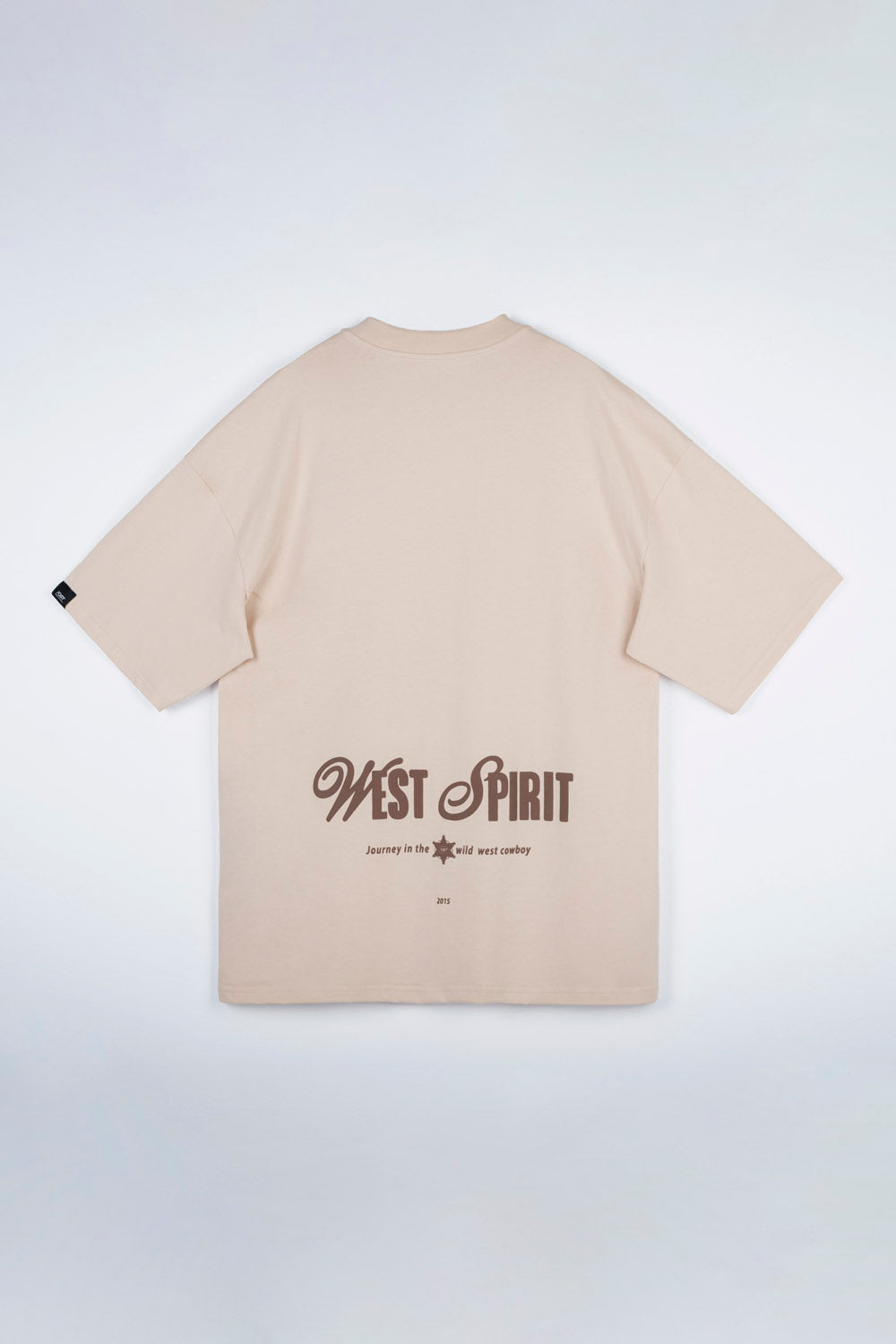 CAMISETA MANGA CORTA COLOR CRUDO