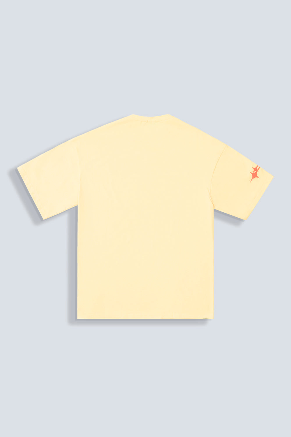 CAMISETA MANGA CORTA COLOR AMARILLO CLARO